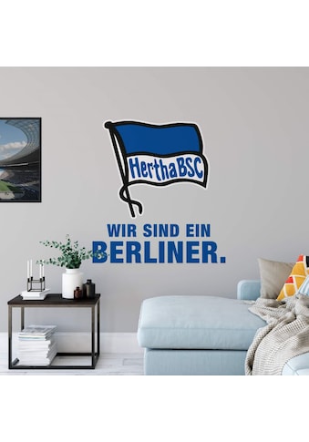 Wall-Art Wandtattoo »Hertha BSC Logo Schriftzug«, (1 St.) kaufen