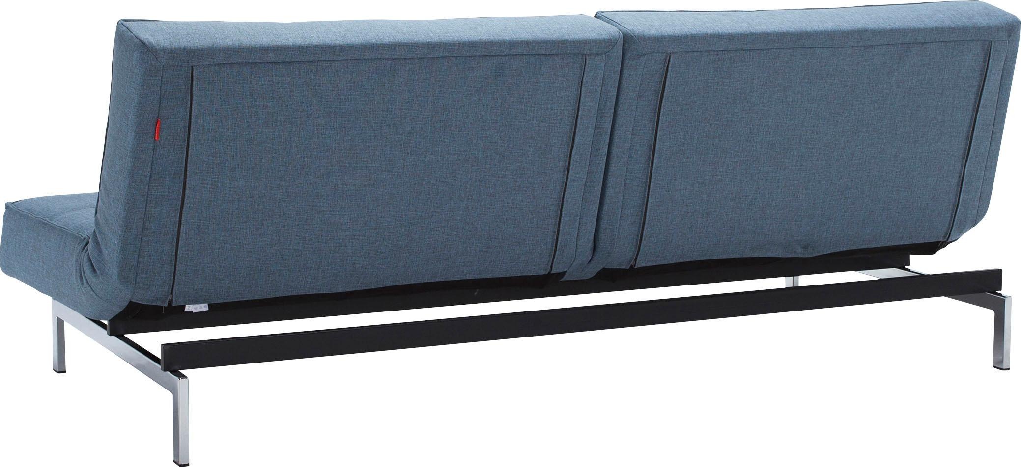INNOVATION LIVING ™ Schlafsofa "Splitback", mit chromglänzenden Beinen, in günstig online kaufen