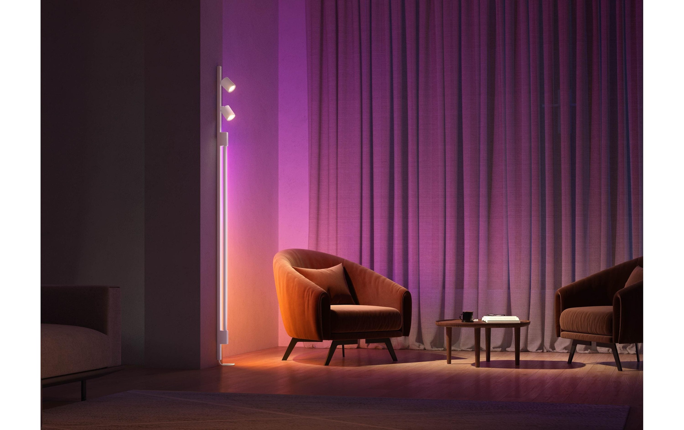 Philips Hue LED Wandleuchte »LED Schienenspot Perifo« RGB
