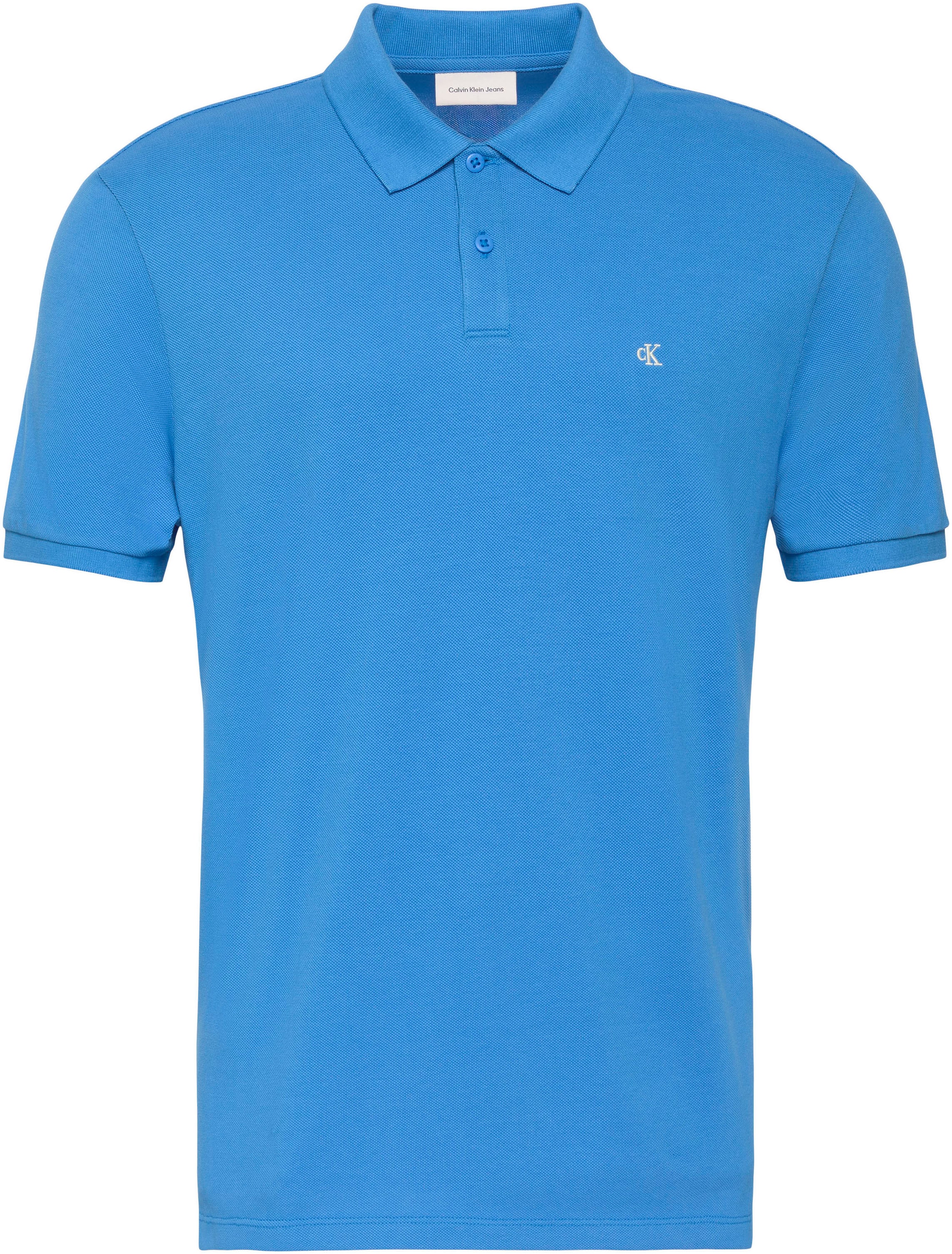 Calvin Klein Jeans Poloshirt "SS CASUAL PIQUE CLASSIC POLO" Mit Rundhalsaus günstig online kaufen