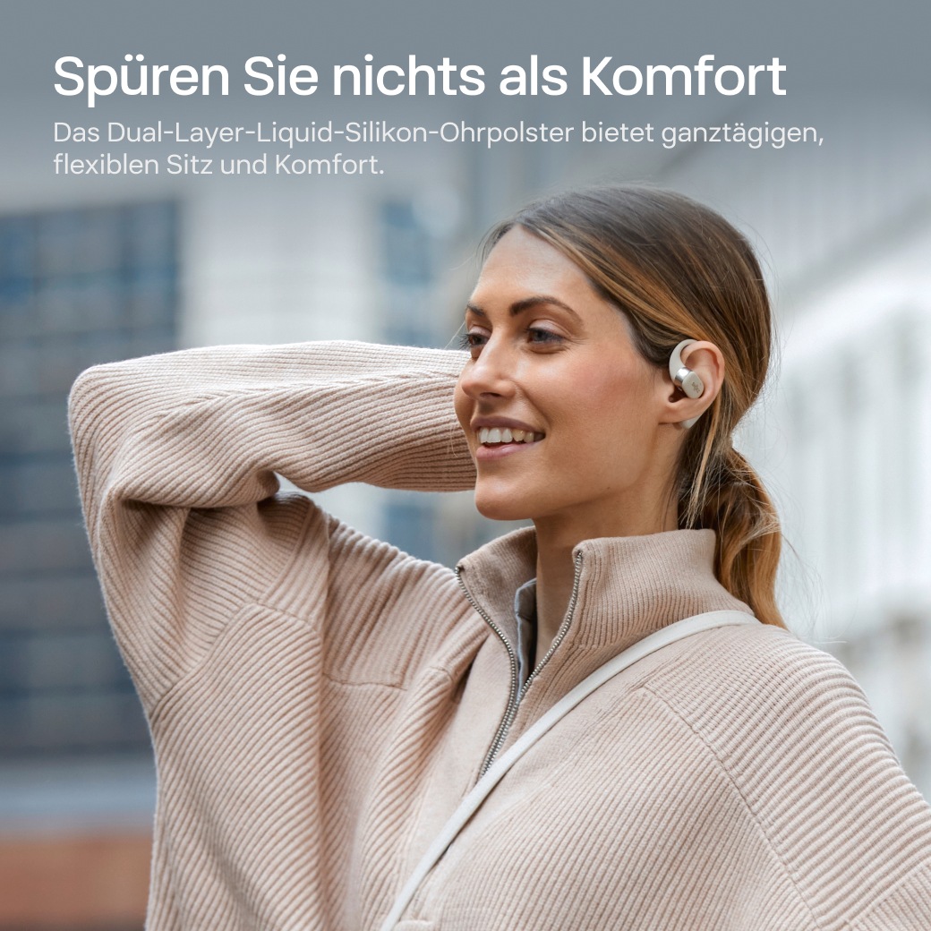 Shokz Open-Ear-Kopfhörer »OpenFit + Case«