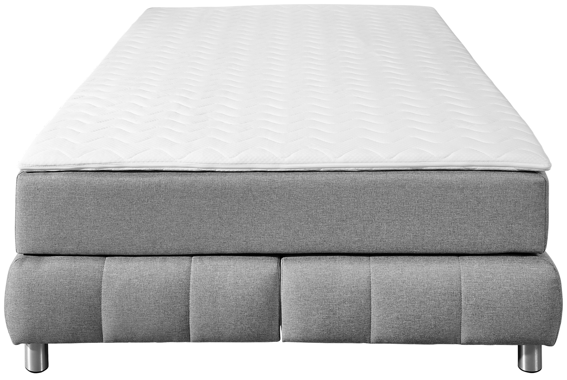 andas Boxspringbett »Salo«, Ohne Kopfteil, inkl. Topper, auch in Überlänge 220 cm