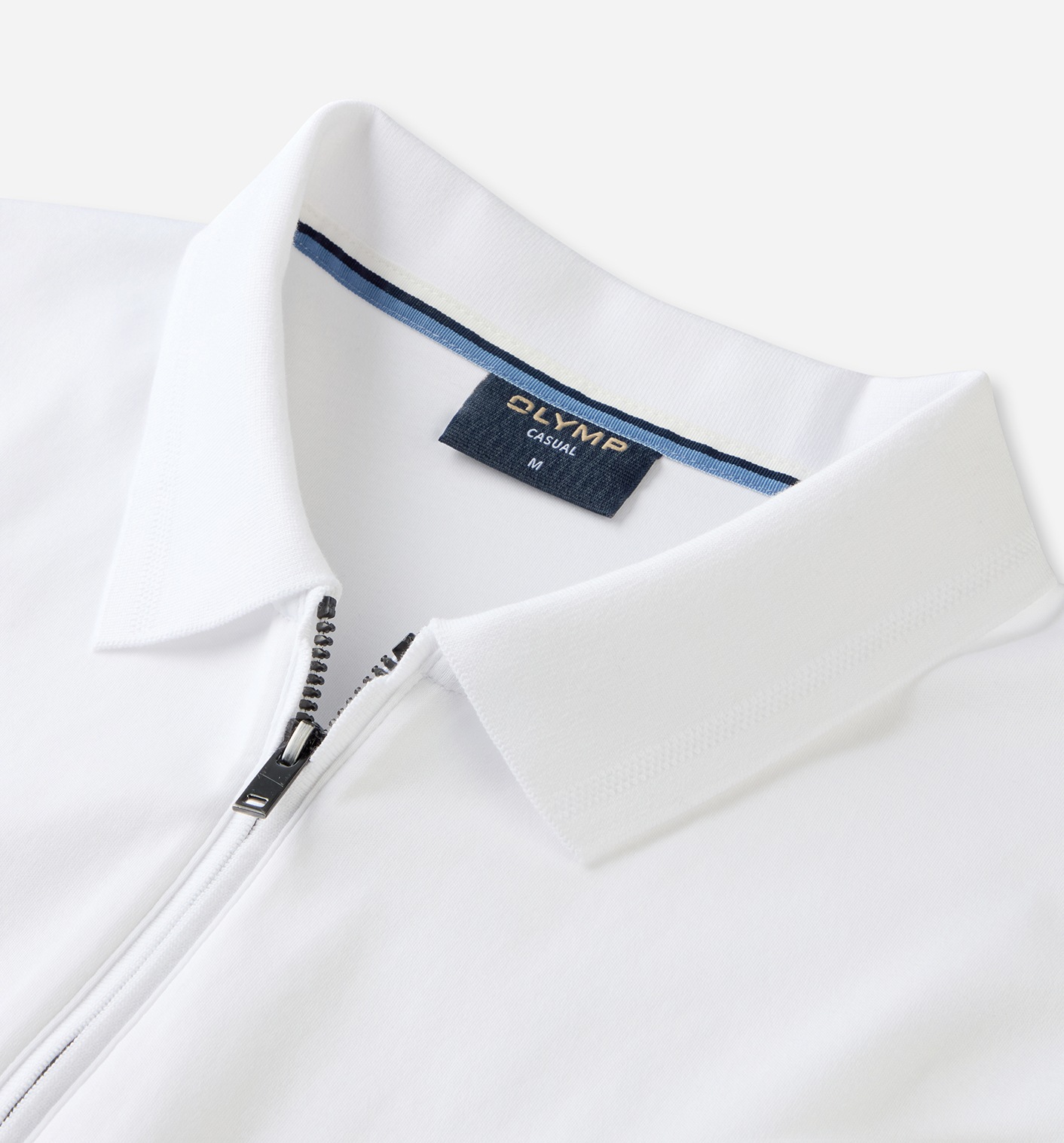 OLYMP Casual Polo Shirt White 3XL 3