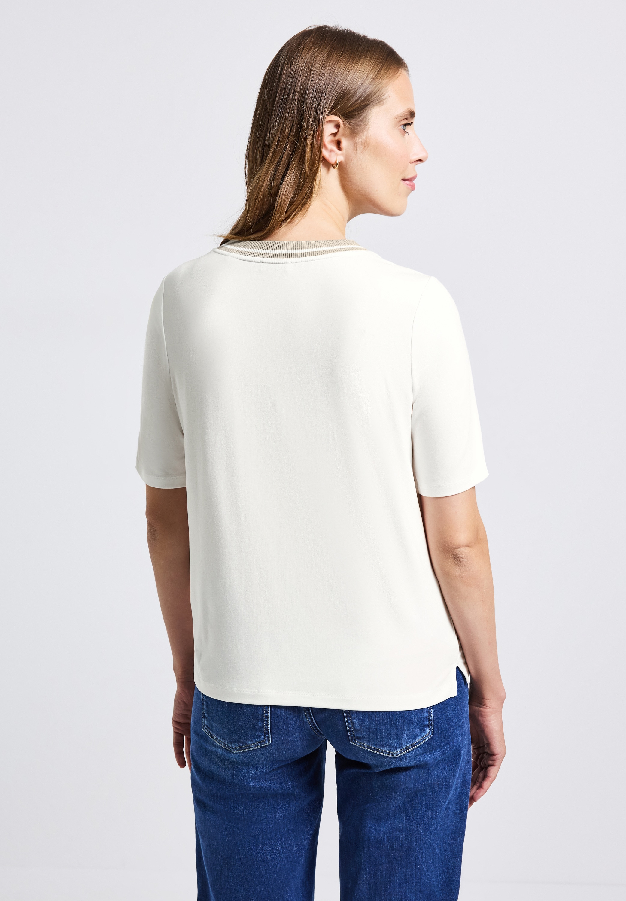 STREET ONE T-Shirt, aus softer Viskose