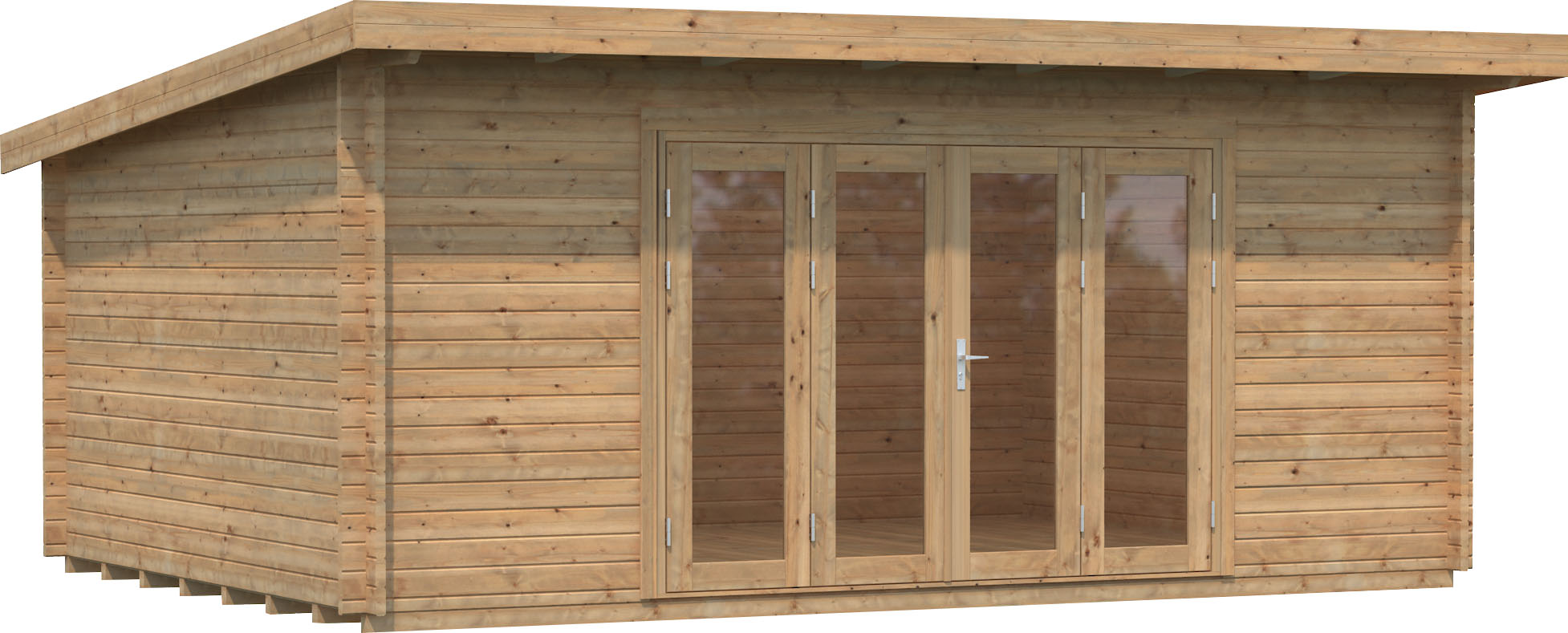 Palmako 1100000002199 "Lea" 19,4 m², mit Fußboden im Gartenhaus