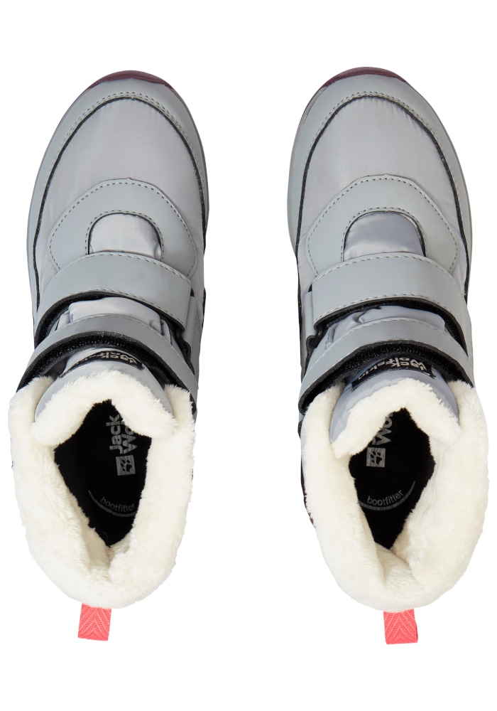 Jack Wolfskin Winterstiefel »POLAR BEAR-G TEXAPORE MID VC K«  Kinder-Winterstiefel, wasserdicht, warm gefüttert