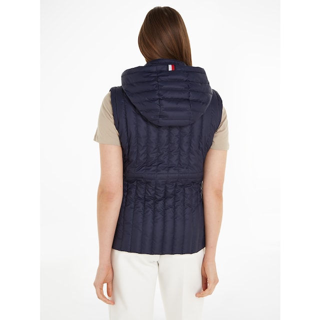 Tommy Hilfiger Daunenweste »FEMININE LW DOWN VEST«, mit Logostickerei  online kaufen | BAUR