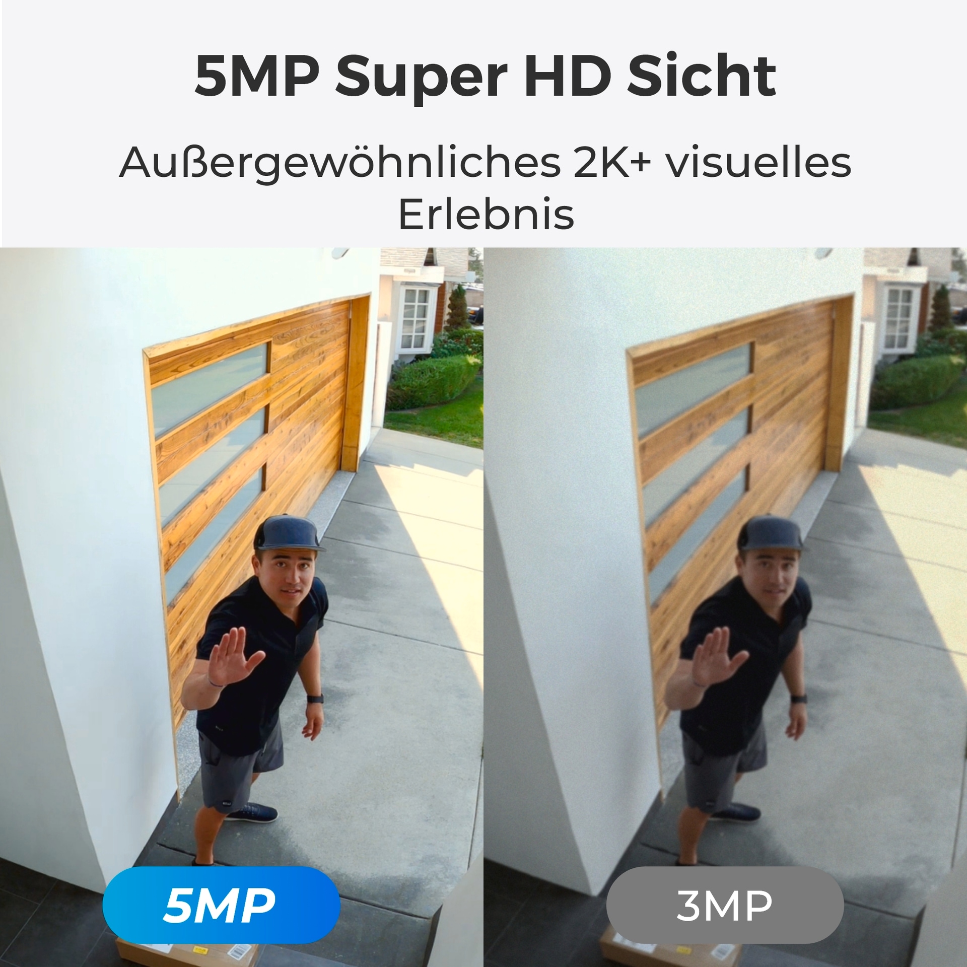 Reolink Überwachungskamera »Hub 1 + Argus Series B320 + Solarpanel«, Außenbereich