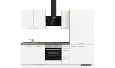 nobilia® elements Küche »elements«, vormontiert, Breite 270 cm, mit E-Geräten kaufen