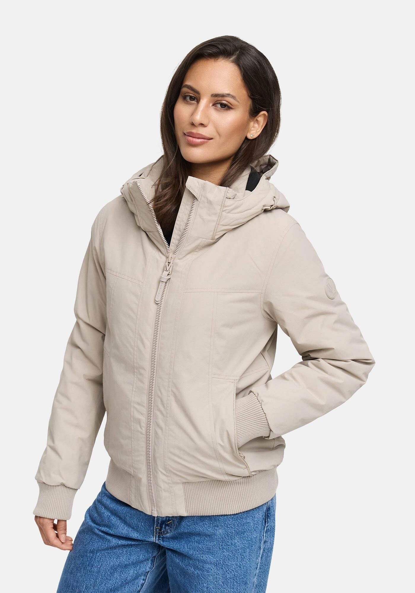 Marikoo Winterjacke "Mooni 16", Gefütterte Übergangsjacke mit Kapuze und Ko günstig online kaufen