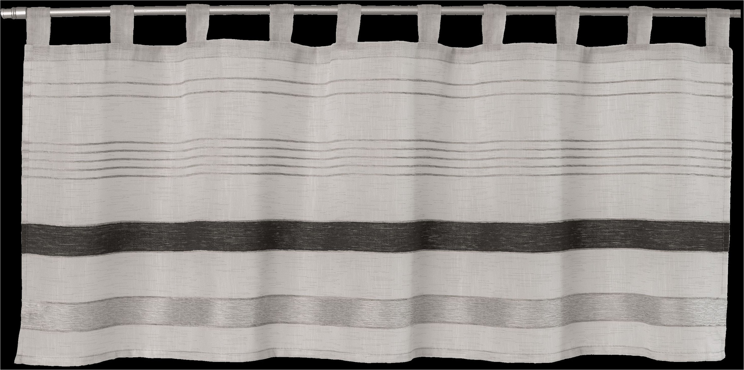 HOMING Scheibengardine »Yara« Schlaufen 1 Stk. tlg. Schlaufenpanneaux