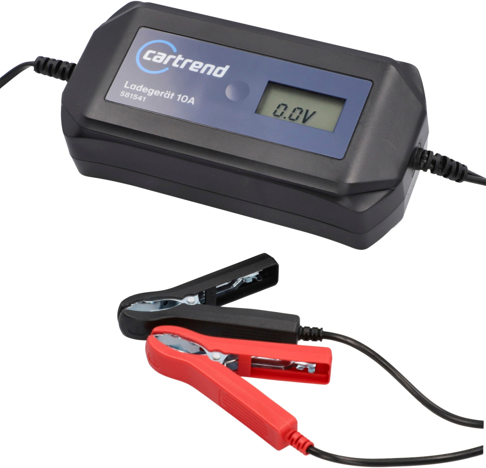 Cartrend Autobatterie-Ladegerät »Batterieladegerät DP10.1 mit Mikroprozessor-Technologie 12V/24V, 10A«