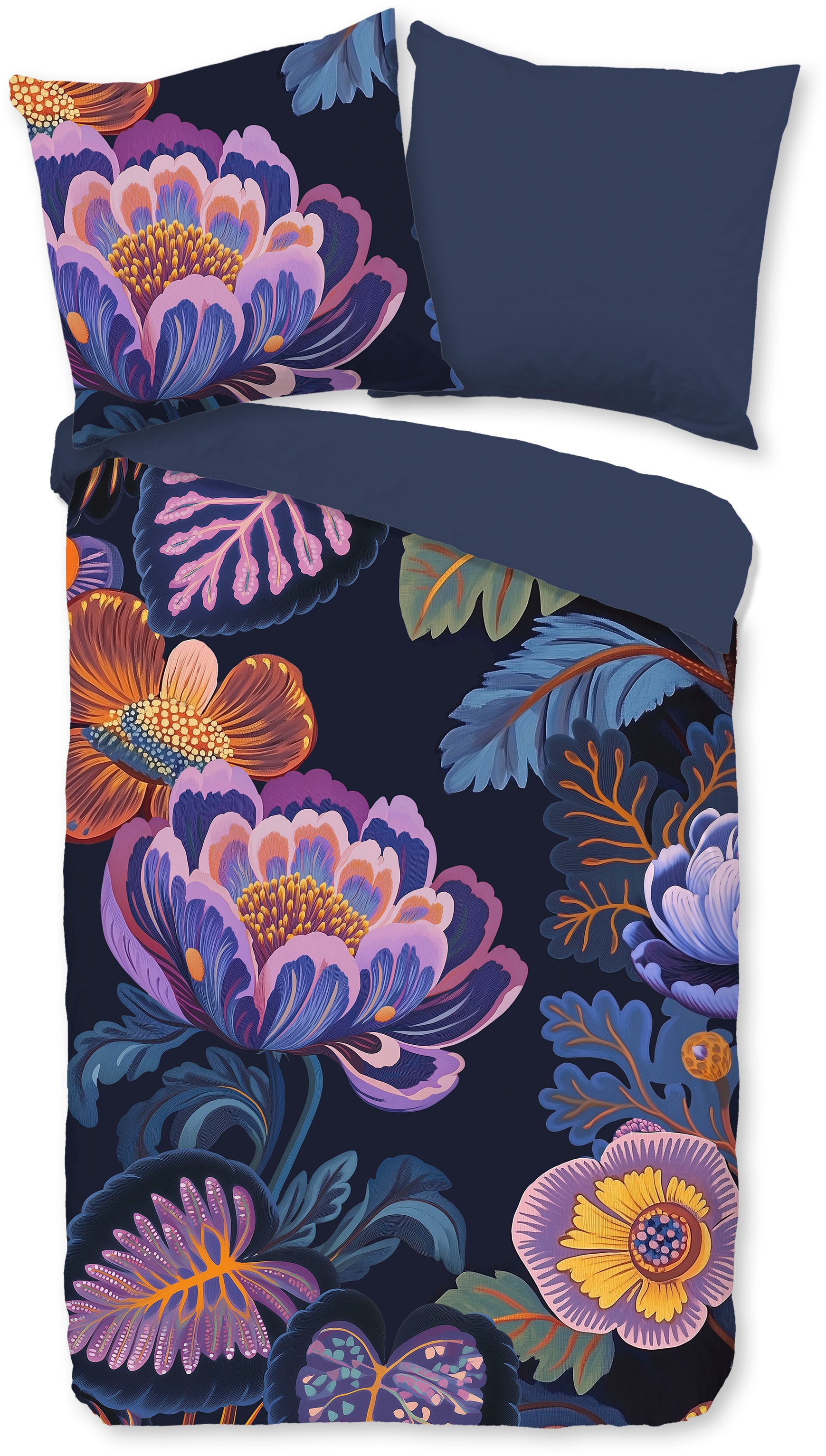 PURE luxury collection Wendebettwäsche "Sharira" 2 Stk. tlg. Mikrofaser, Pf günstig online kaufen