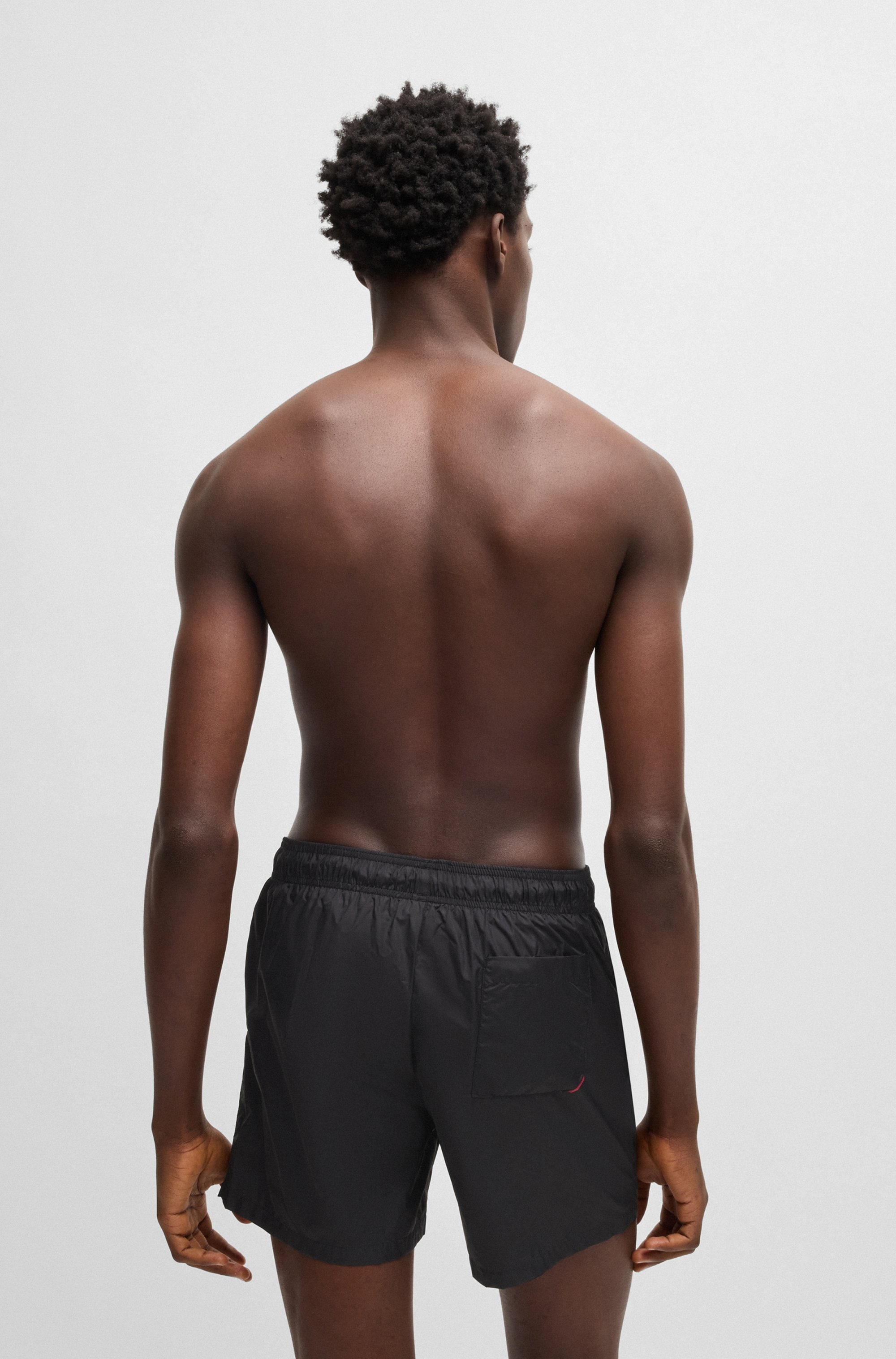 HUGO Underwear Badehose »Haiti«, mit Markenschriftzug auf der Kordel