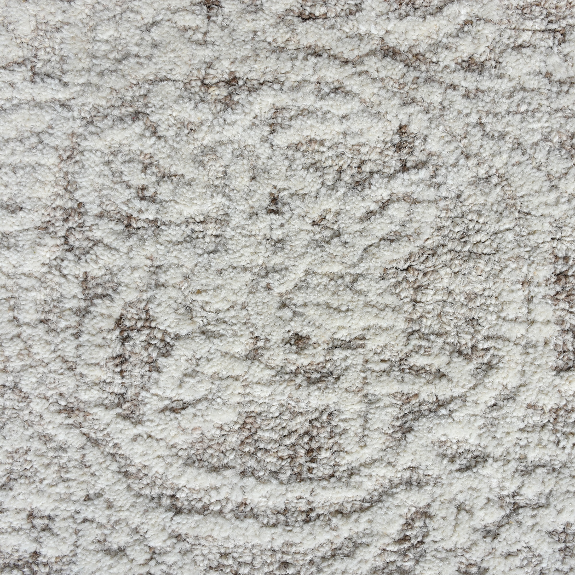 my home Wollteppich »Umea, handgefertigt, Wolle, Hoch-Tief-Struktur« rechteckig 14 mm Höhe einfarbig, Wolle, Teppich, Wohnzimmer, Schlafzimmer, Esszimmer