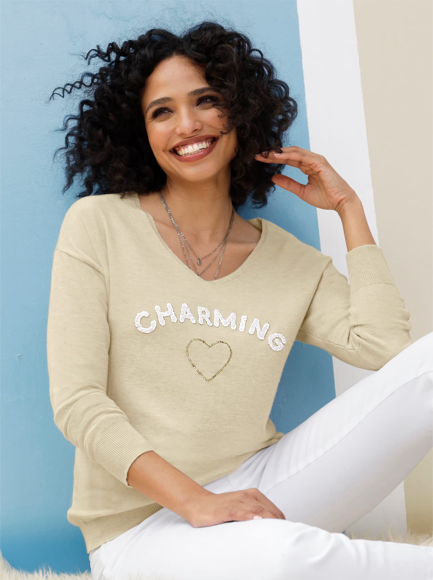 heine Strickpullover "Pullover" günstig online kaufen
