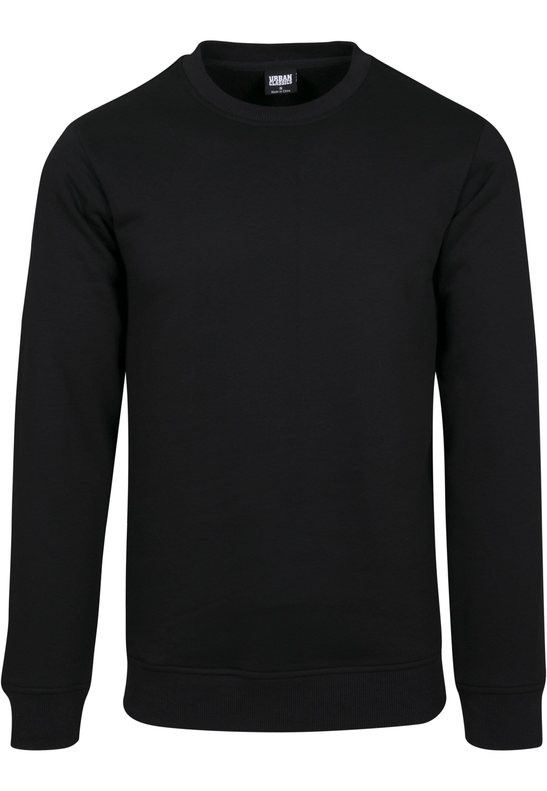 Rundhalspullover »Urban Classics Herren Basic Terry Crew«