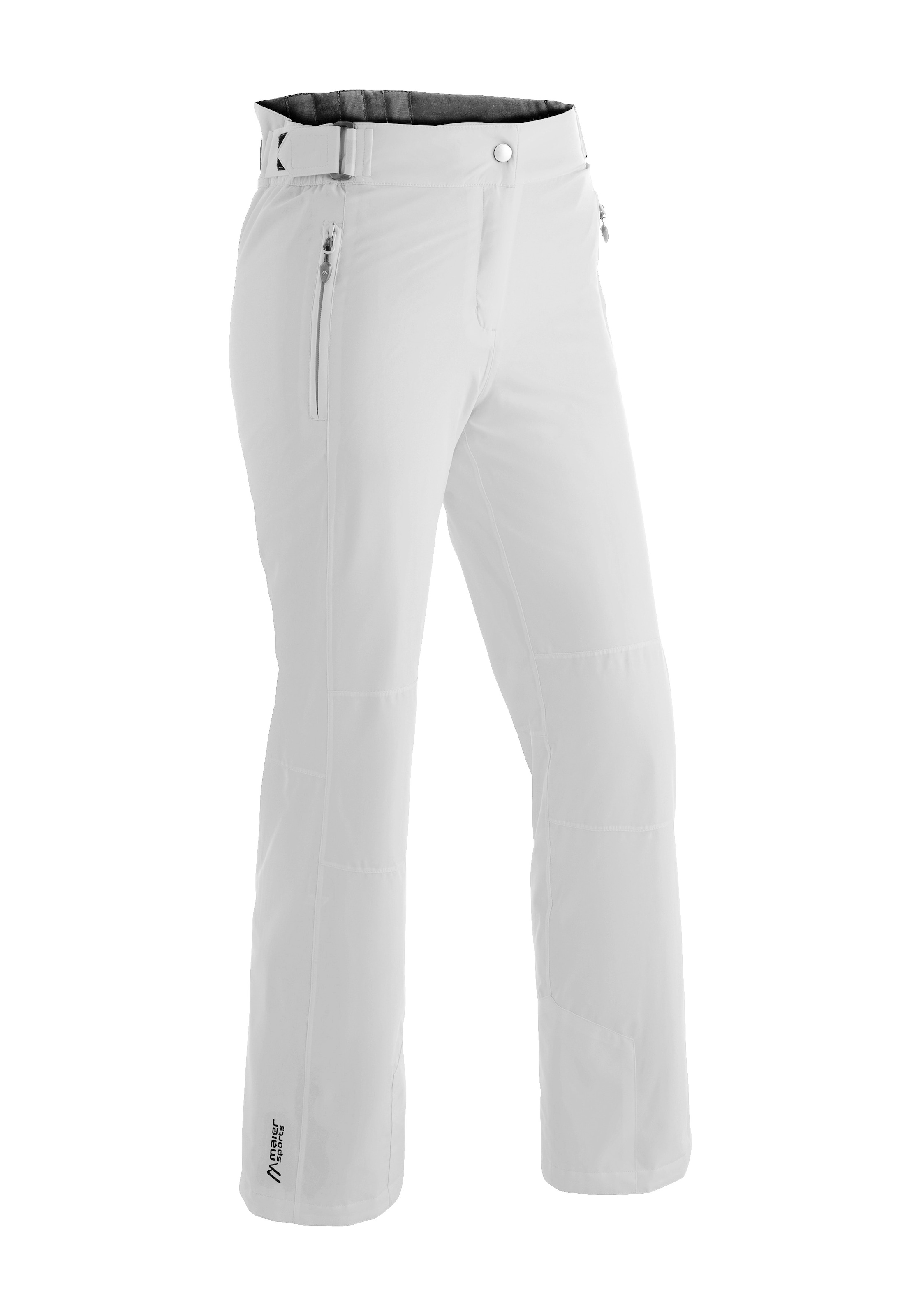 Maier Sports Skihose "Vroni slim", Damen Schneehose, wind- und wasserdicht, 2 RV-Taschen, Slim Fit