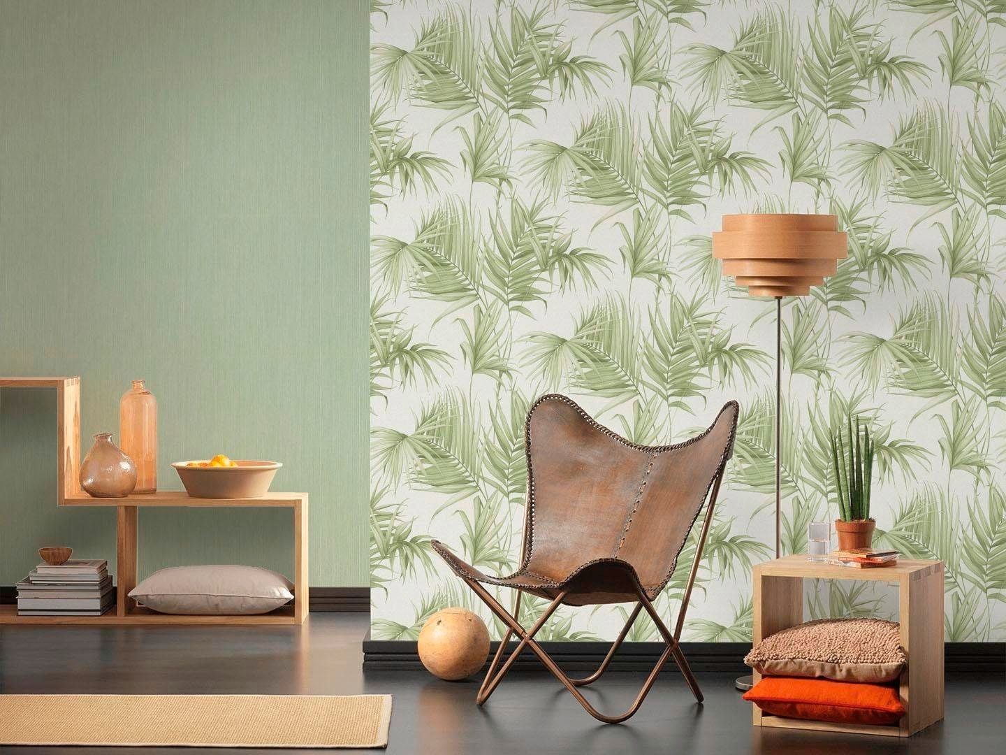 METROPOLIS BY MICHALSKY LIVING Vliestapete »Dream Again«, botanisch-tropisch-floral, Dschungeltapete Tapete Designer Tapeten Wohnzimmer Schlafzimmer Küche