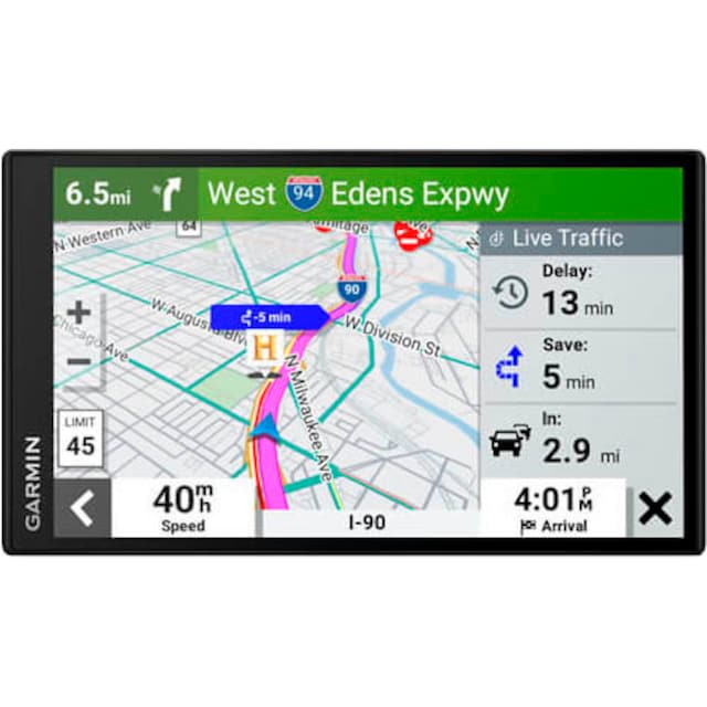 Garmin Navigationsgerät »DRIVESMART™ 76 EU, MT-S«, (Karten-Updates) | BAUR