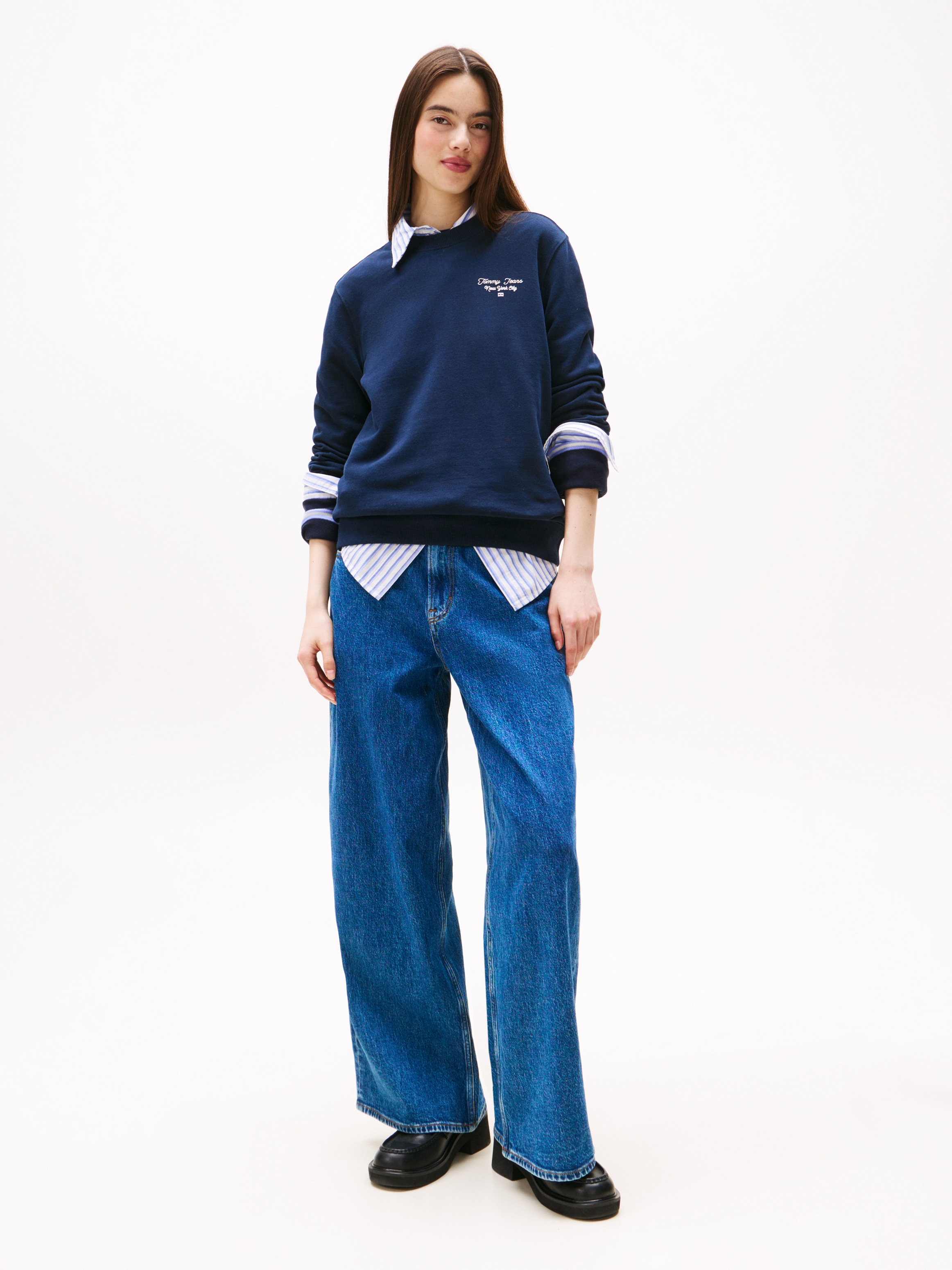 Thumbnail - Tommy Jeans Sweatshirt "TJW REG ESS LOGO 1 CREW EXT"