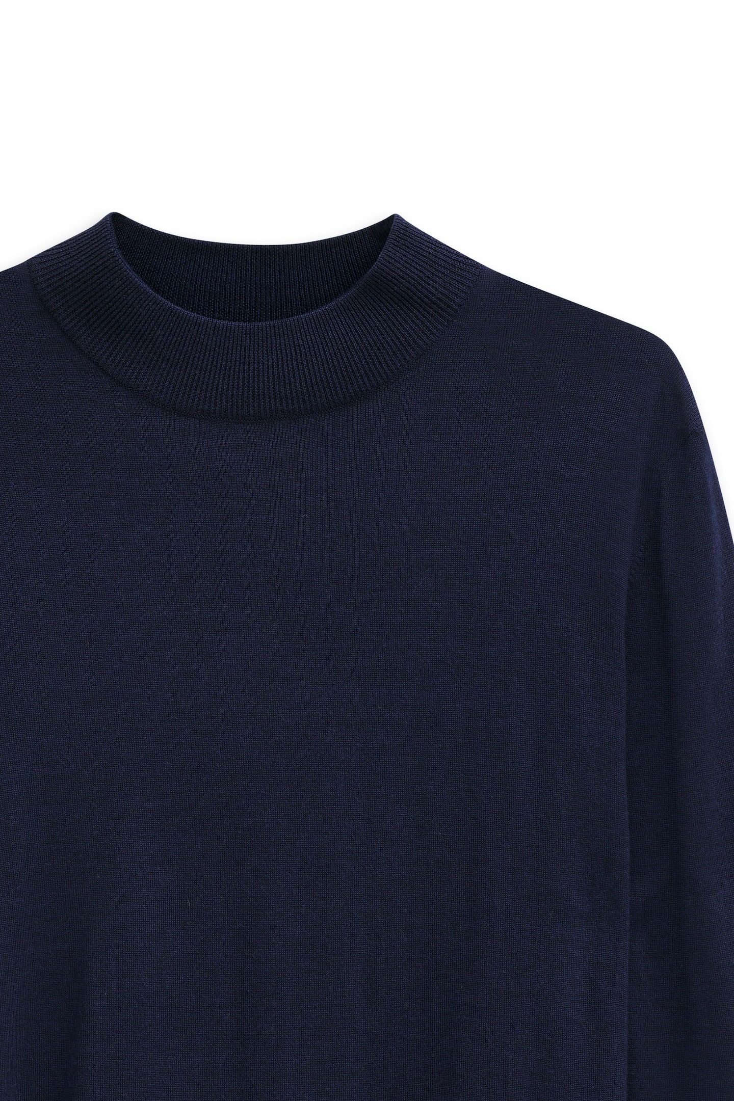 bugatti Rollkragenpullover »Regular Fit«, aus Merino-Wolle-Seide-Mix