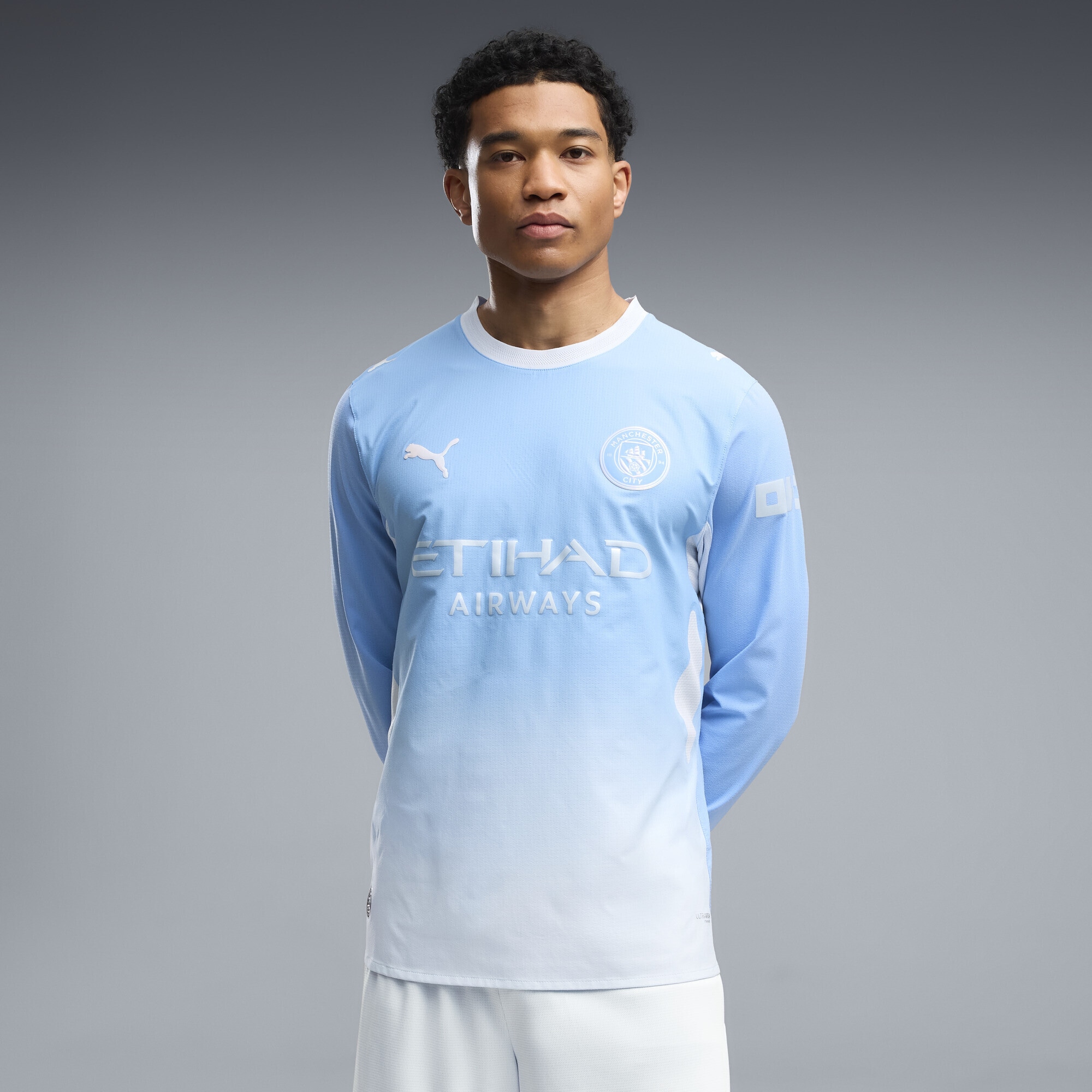 PUMA Trainingsshirt »Manchester City 26/27 Authentic Langarm-Heimtrikot Herren«