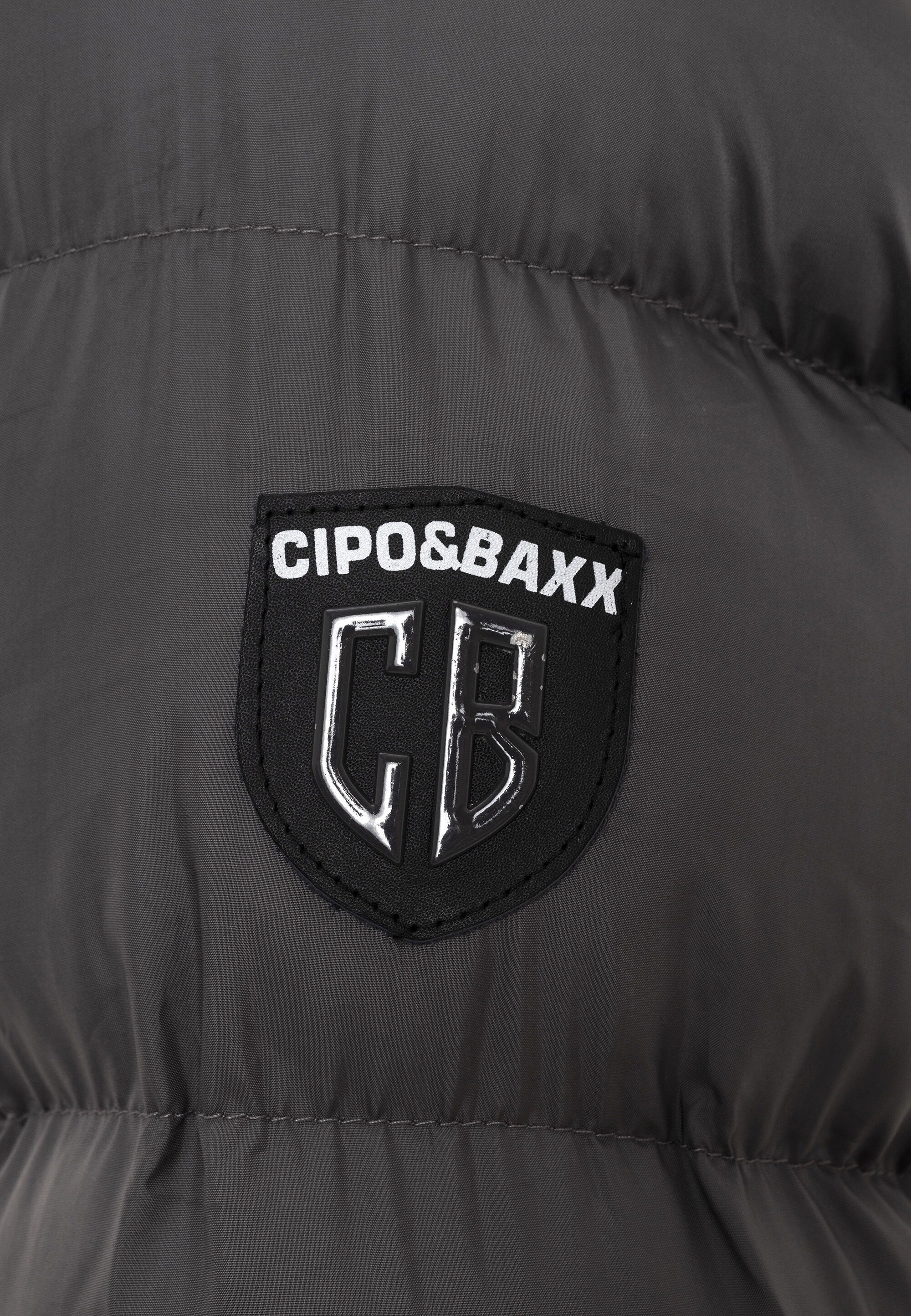 Cipo & Baxx Winterjacke »Jacke«, mit Kapuze, im Steppdesign