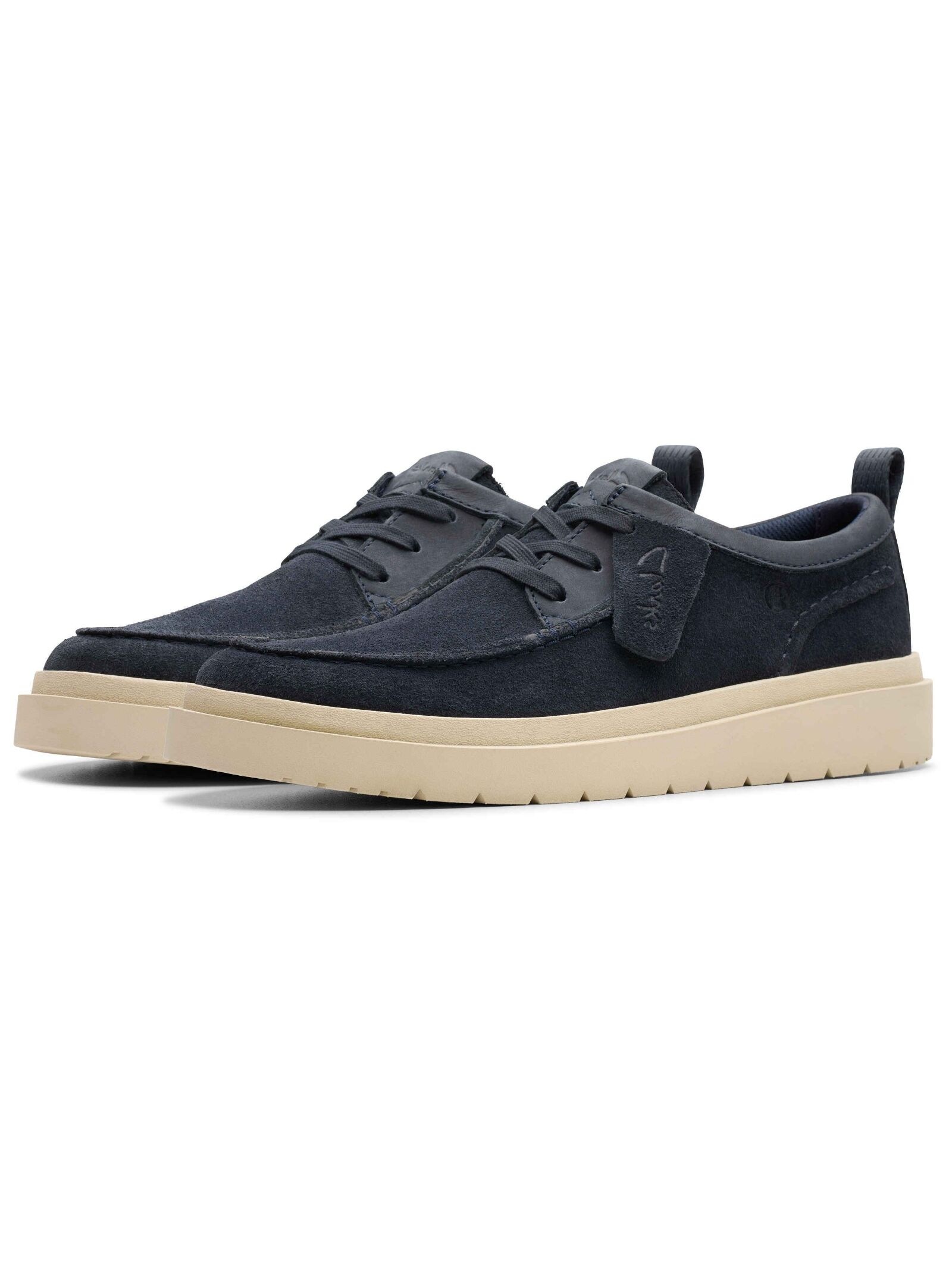 Clarks Polden Moc Mokassin Navy Suede EU 43 6