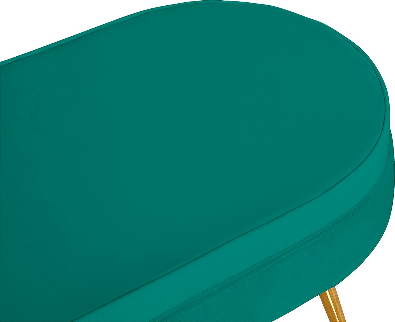 SalesFever Polsterhocker »Clam«, oval, Breite 99 cm