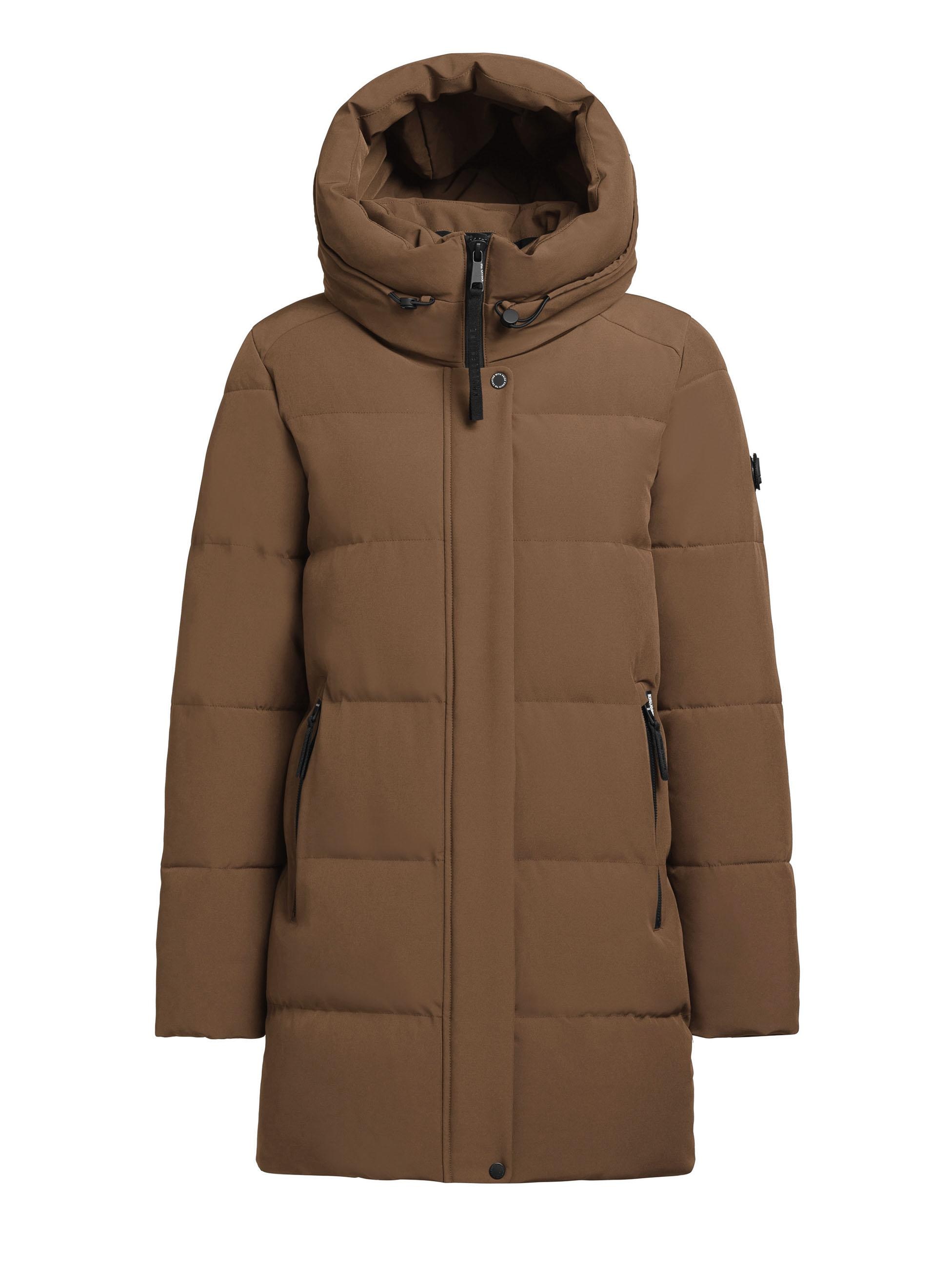 khujo Steppjacke »Lola-YM«, mit Kapuze, warme Winterjacke mit großzügiger Kapuze