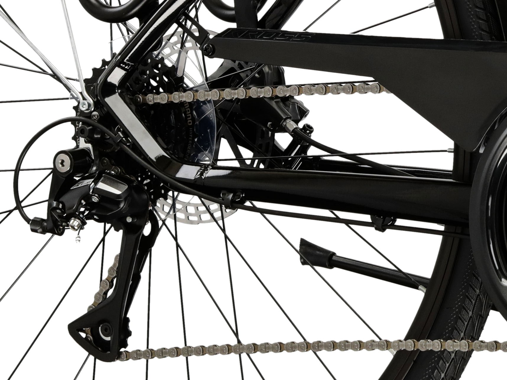 Kross Trekkingrad »Trekkingrad Trans 4.0 schwarz 21 Gänge«, 21 Gang, Shimano, ACERA M3020 Schaltwerk, Kettenschaltung