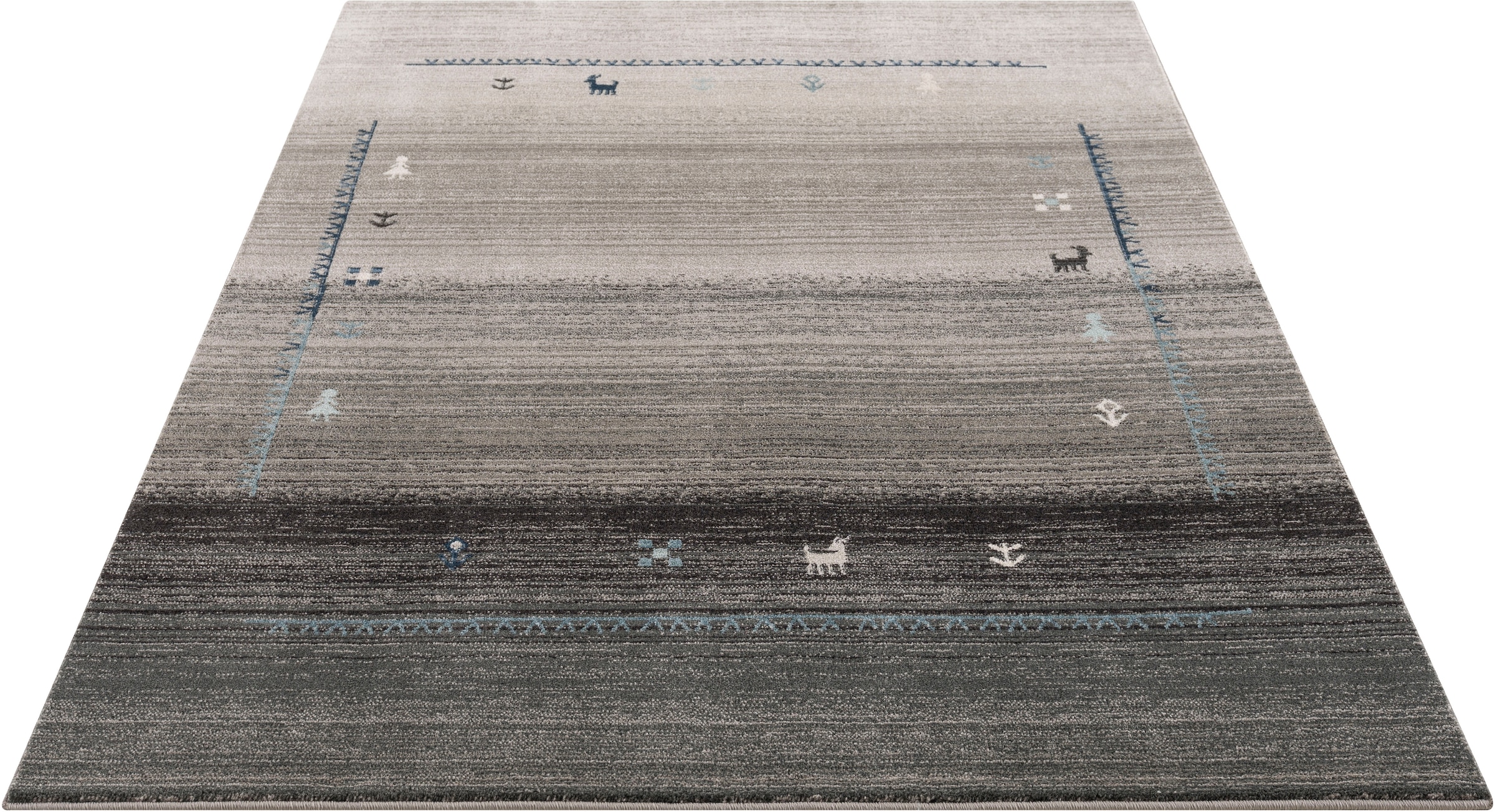 Timbers Teppich »Arkansas«, auf Rechnung Orient-Optik, rechteckig, Farbverlauf, | BAUR Esszimmer Schlafzimmer, Wohnzimmer