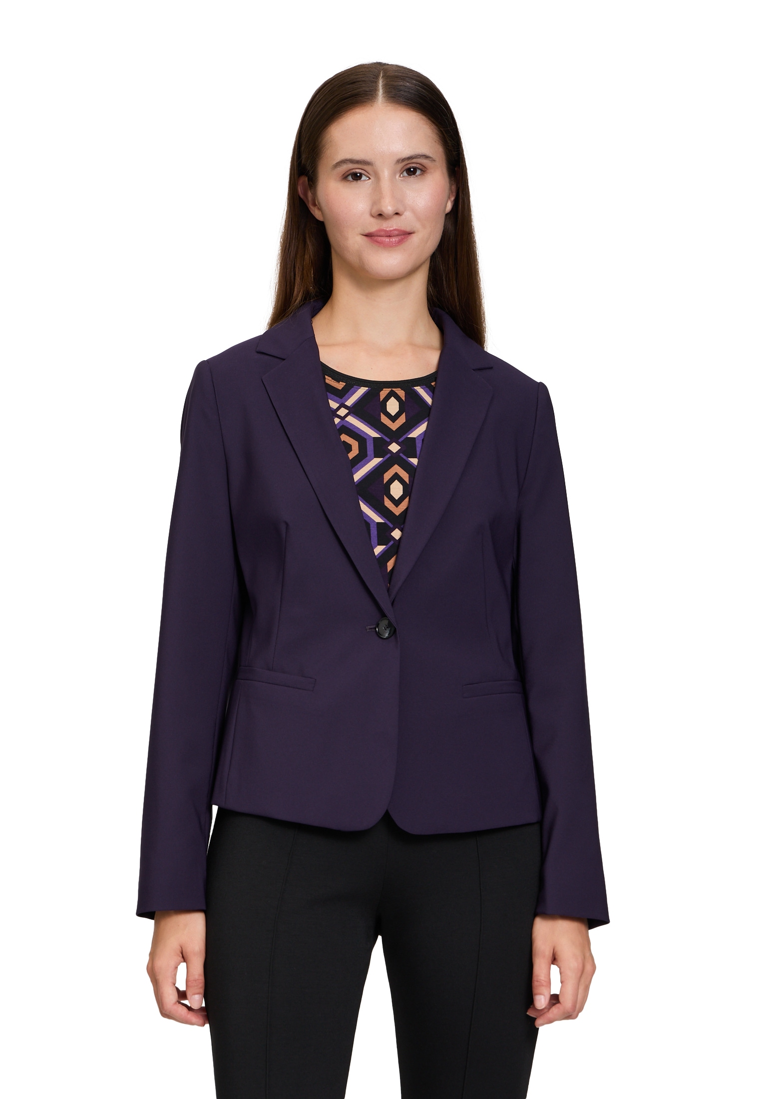 Betty Barclay Kurzblazer "Betty Barclay Damen Kurzblazer langarm", Material günstig online kaufen