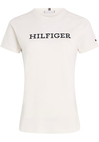 TOMMY HILFIGER Palaidinė apvalia iškirpte »SLIM MONOT...