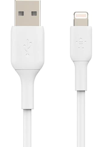 Belkin Smartphone-Kabel »Lightning Lade/Sync Kabel PVC mfi zertifiziert 3m«, USB Typ... kaufen
