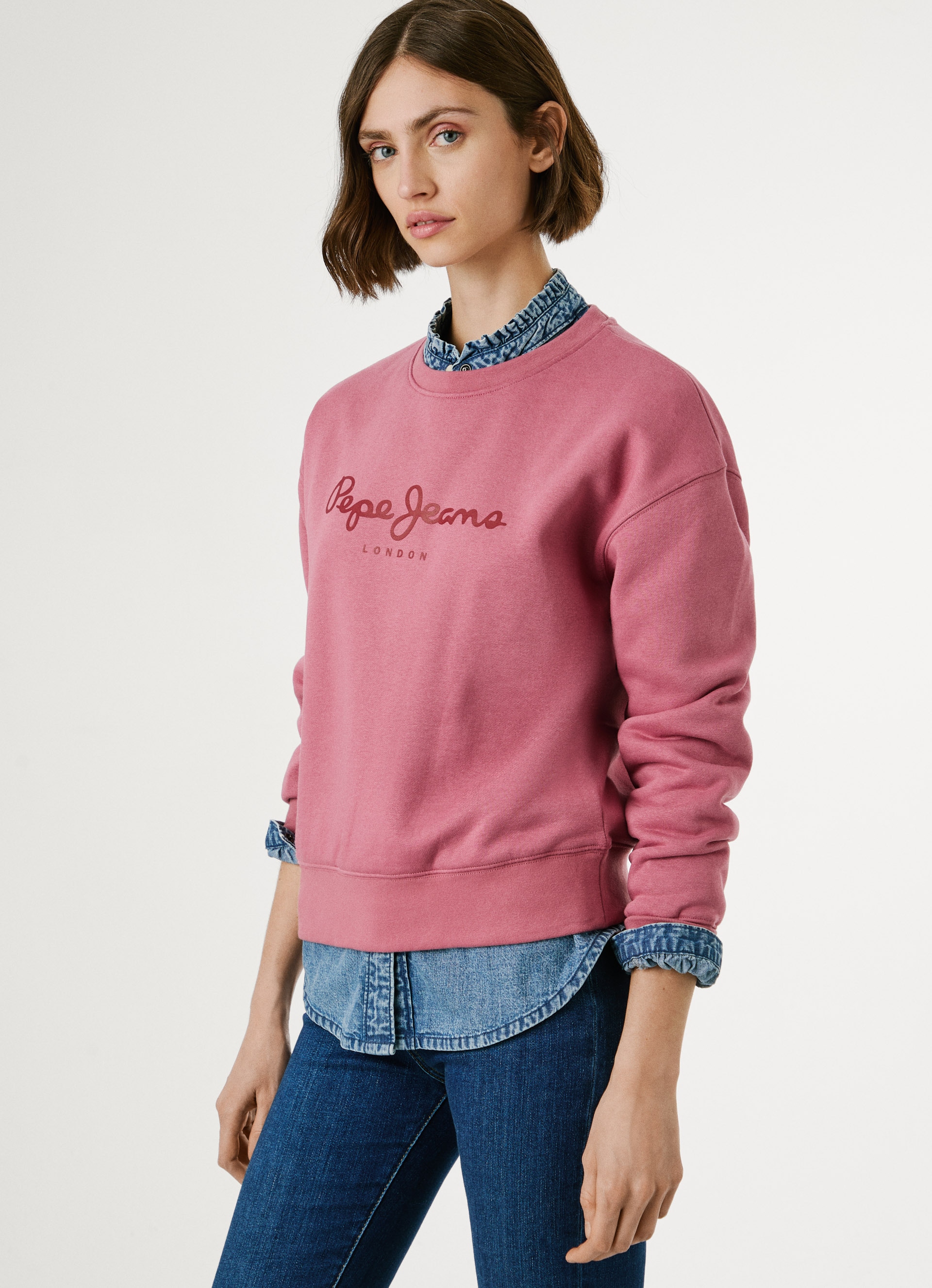 Pepe Jeans Sweatshirt »BADDY«, mit Rundhalsausschnitt
