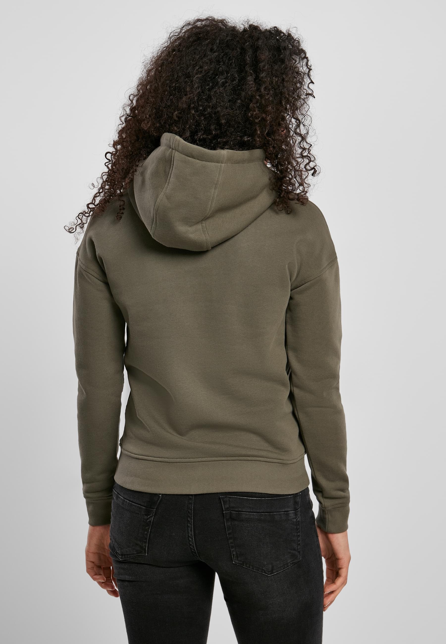 URBAN CLASSICS Kapuzenpullover »Urban Classics Damen Ladies Organic Hoody«, (1 tlg.)