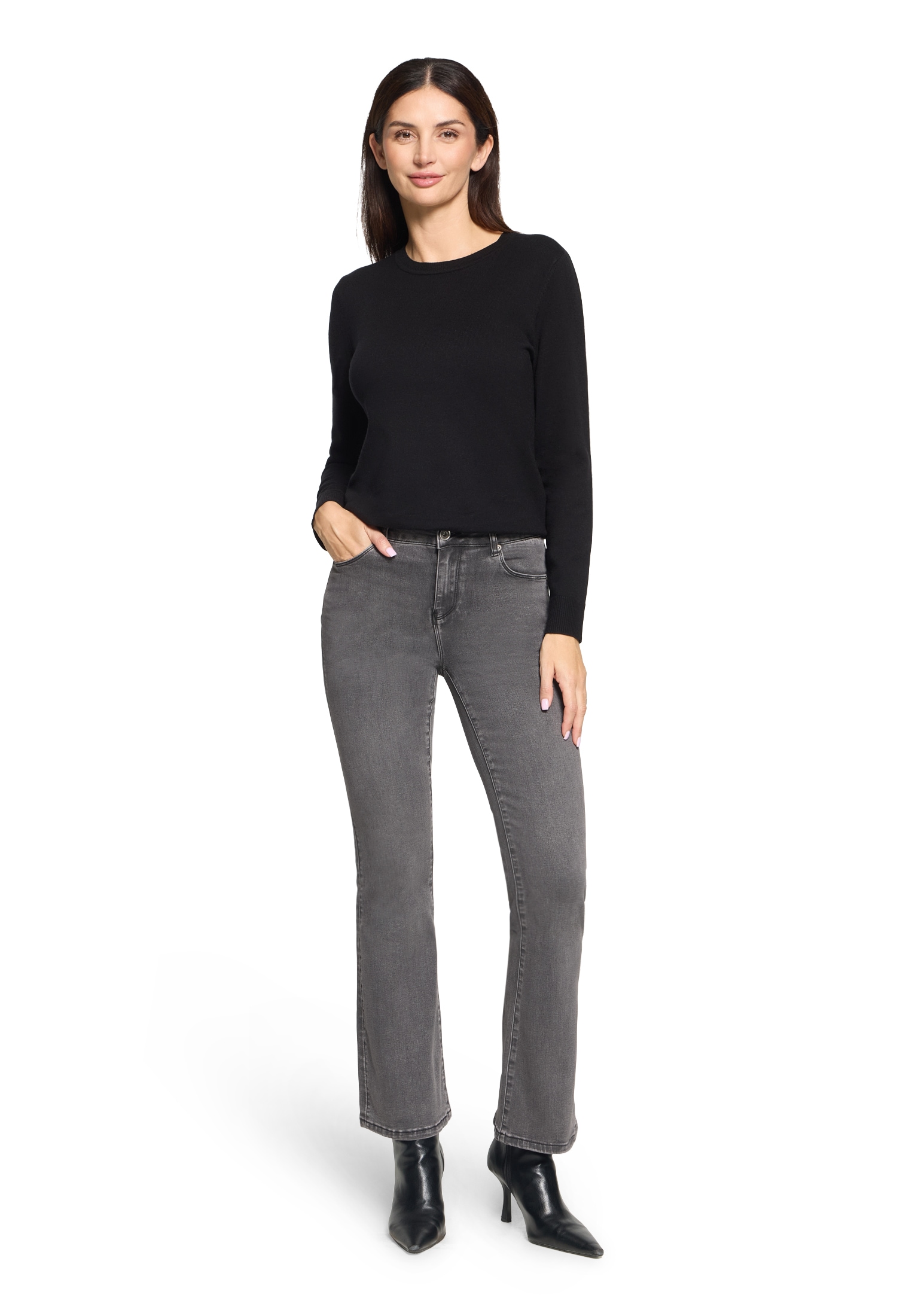 Betty Barclay Bootcut-Jeans »Damen Bootcut Jeans mit Waschung«