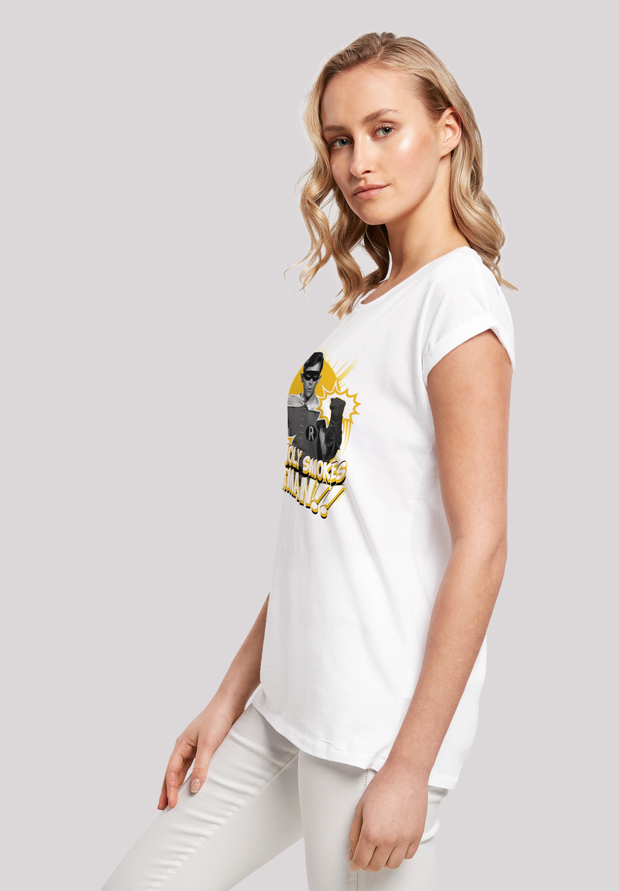 F4NT4STIC T-Shirt »DC Comics Batman TV Series Robin«, Damen,Premium Merch,Regular-Fit,Kurze Ärmel,Bedruckt