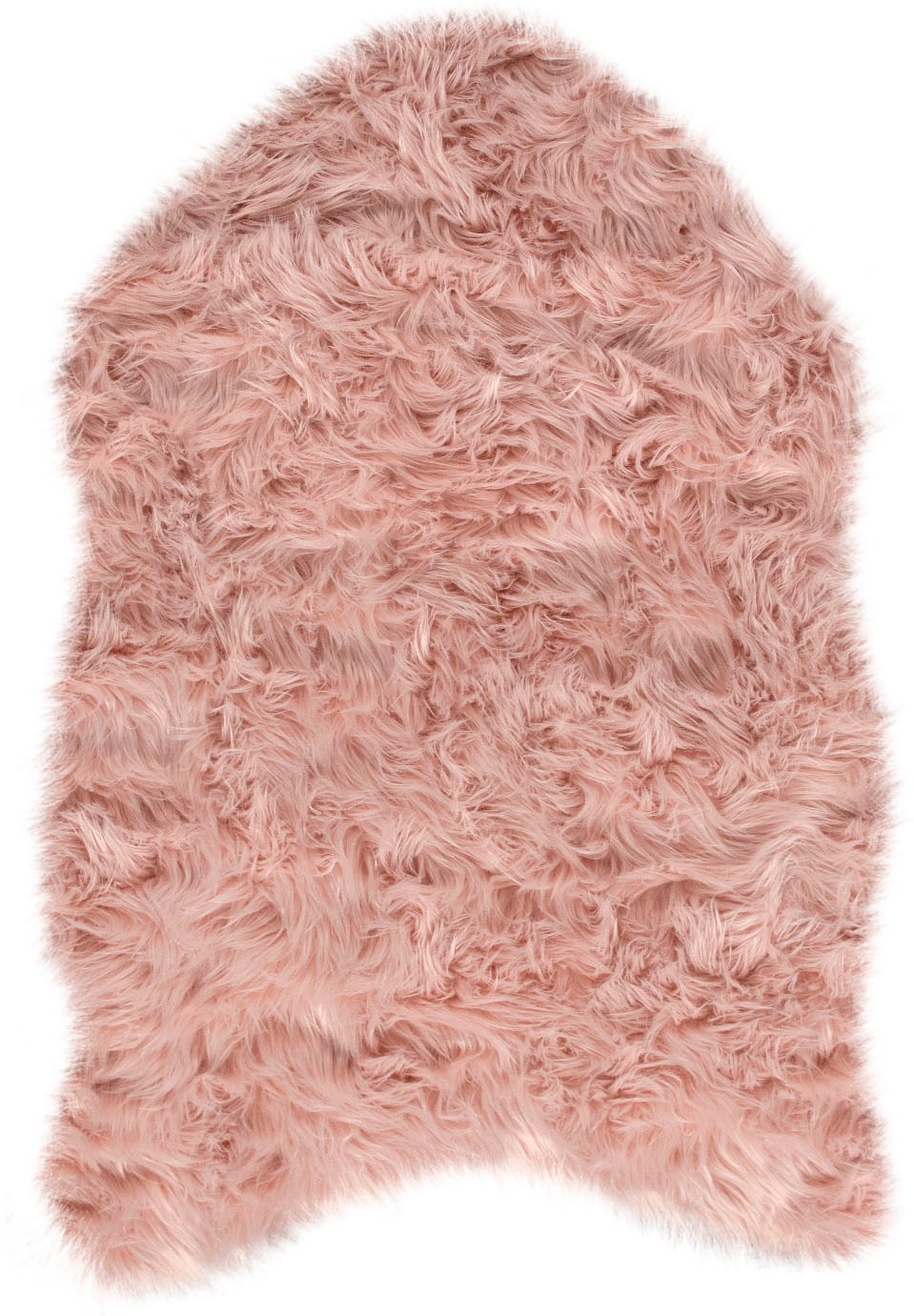 Paco Home Fellteppich "Playa 960" fellförmig 64 mm Höhe Kunstfell, Flokati- günstig online kaufen