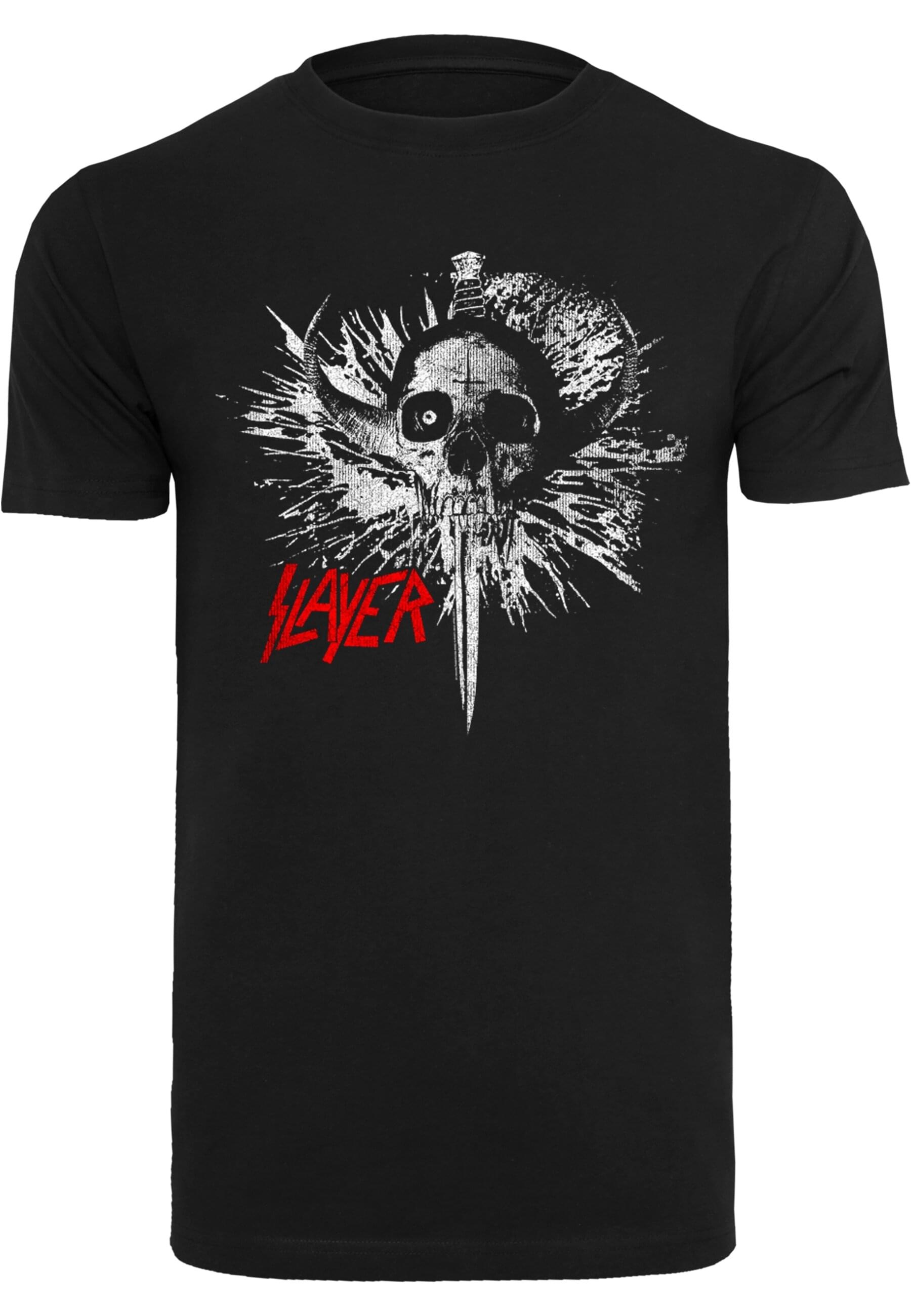 Merchcode T-Shirt "Merchcode Herren Slayer - Death Dagger T-Shirt Round Nec günstig online kaufen