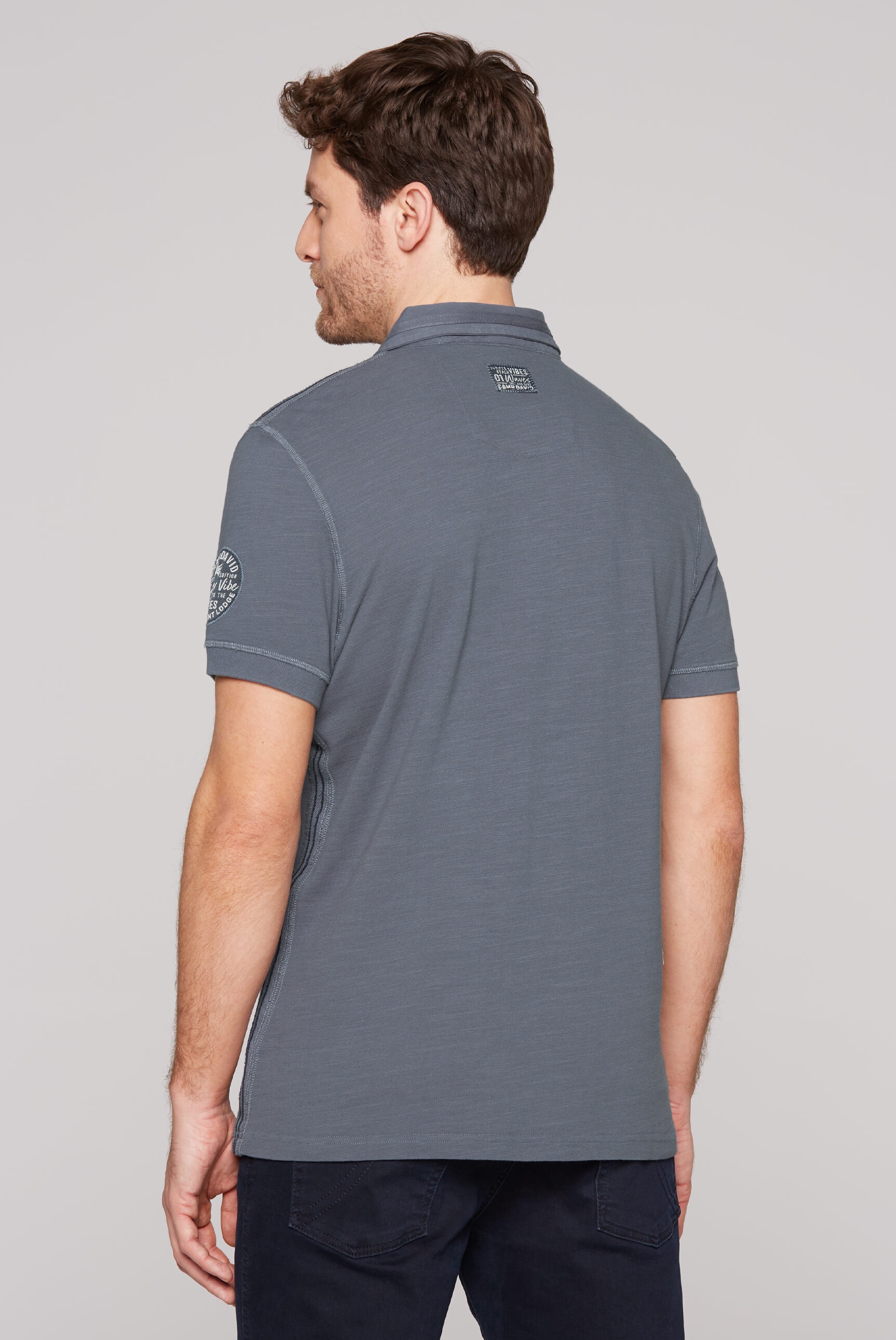 CAMP DAVID Poloshirt, aus Baumwolle