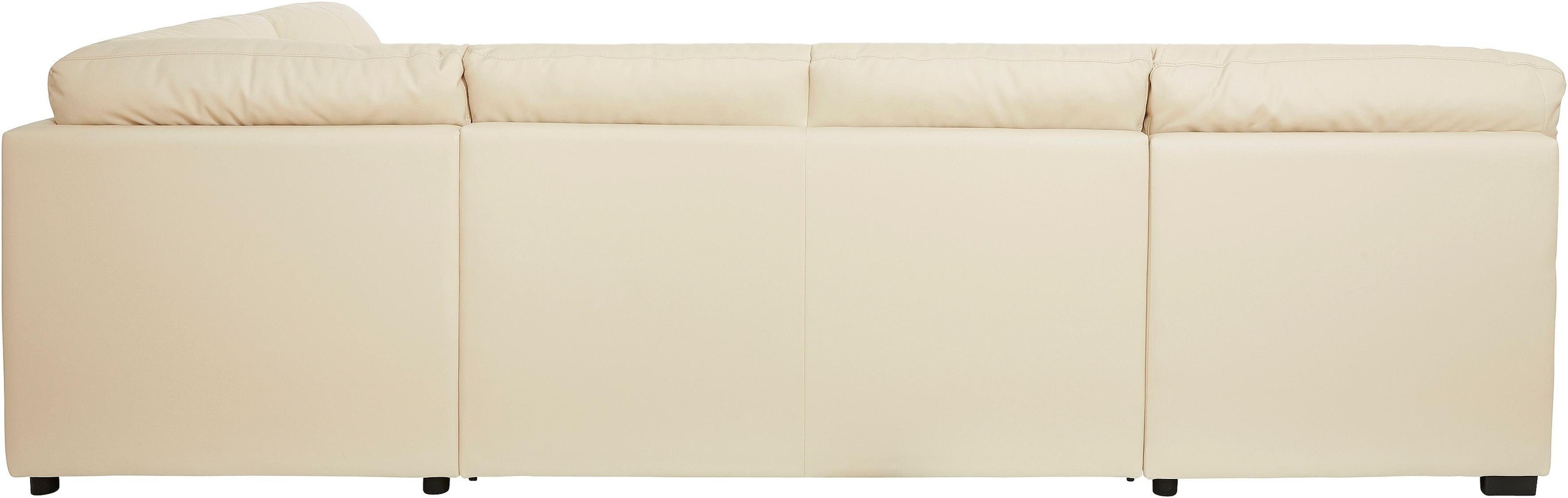 COTTA Polstergarnitur »Royale U-Form«, (Set), Set bestehend aus: Wohnlandschaft & Hocker