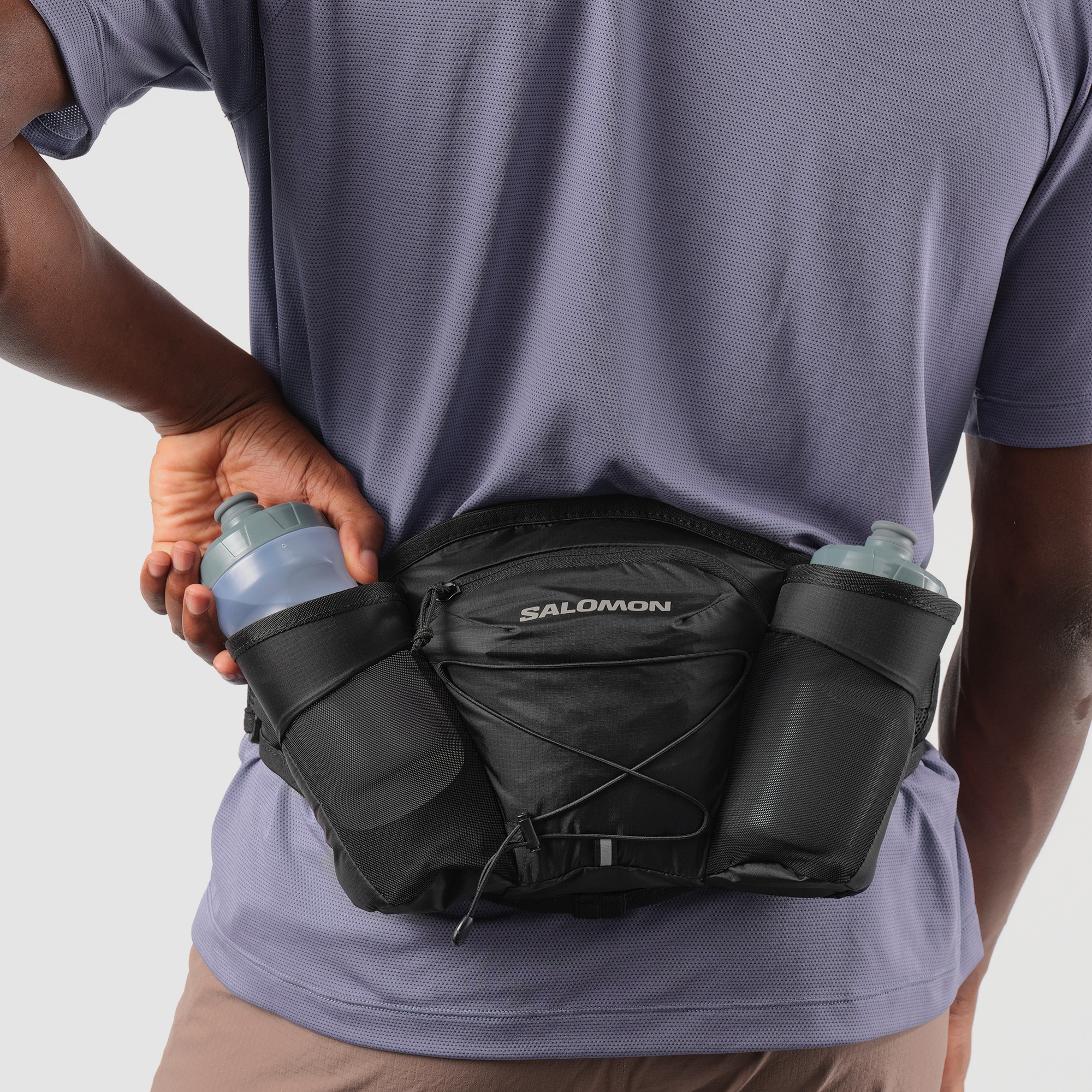 Salomon Laufgürtel "CROSS BELT 2 BOTTLES" sportlicher Stil, zum Durchziehen günstig online kaufen