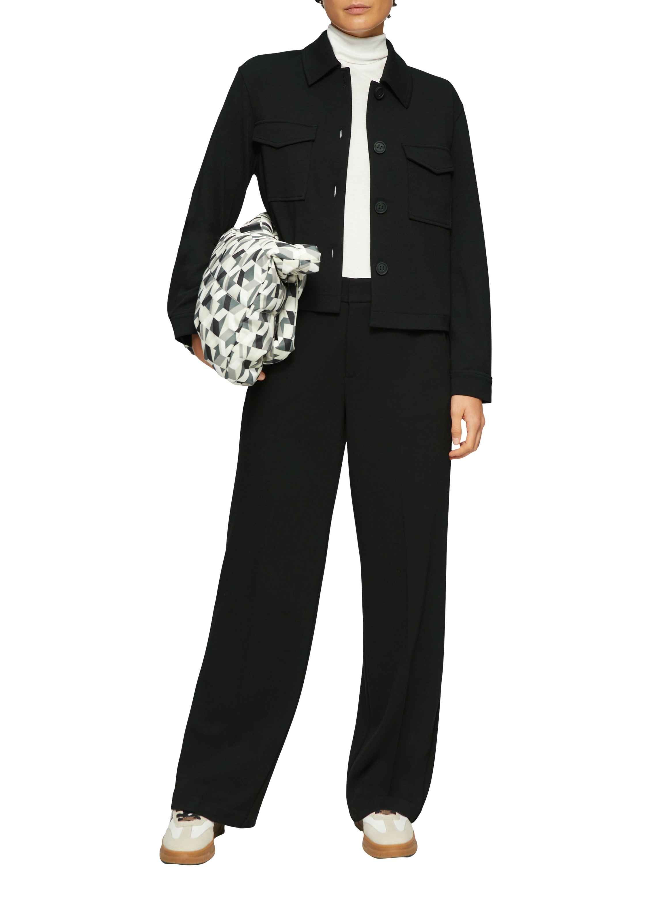 s.Oliver aus Struktur-Jersey günstig online kaufen