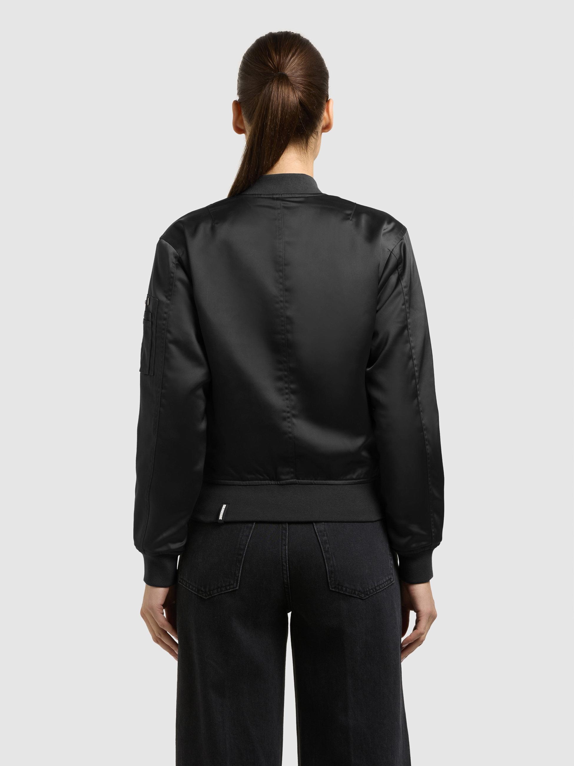 Thumbnail - khujo Bomberjacke "Beth" ohne Kapuze Seidig glatte Blousonjacke