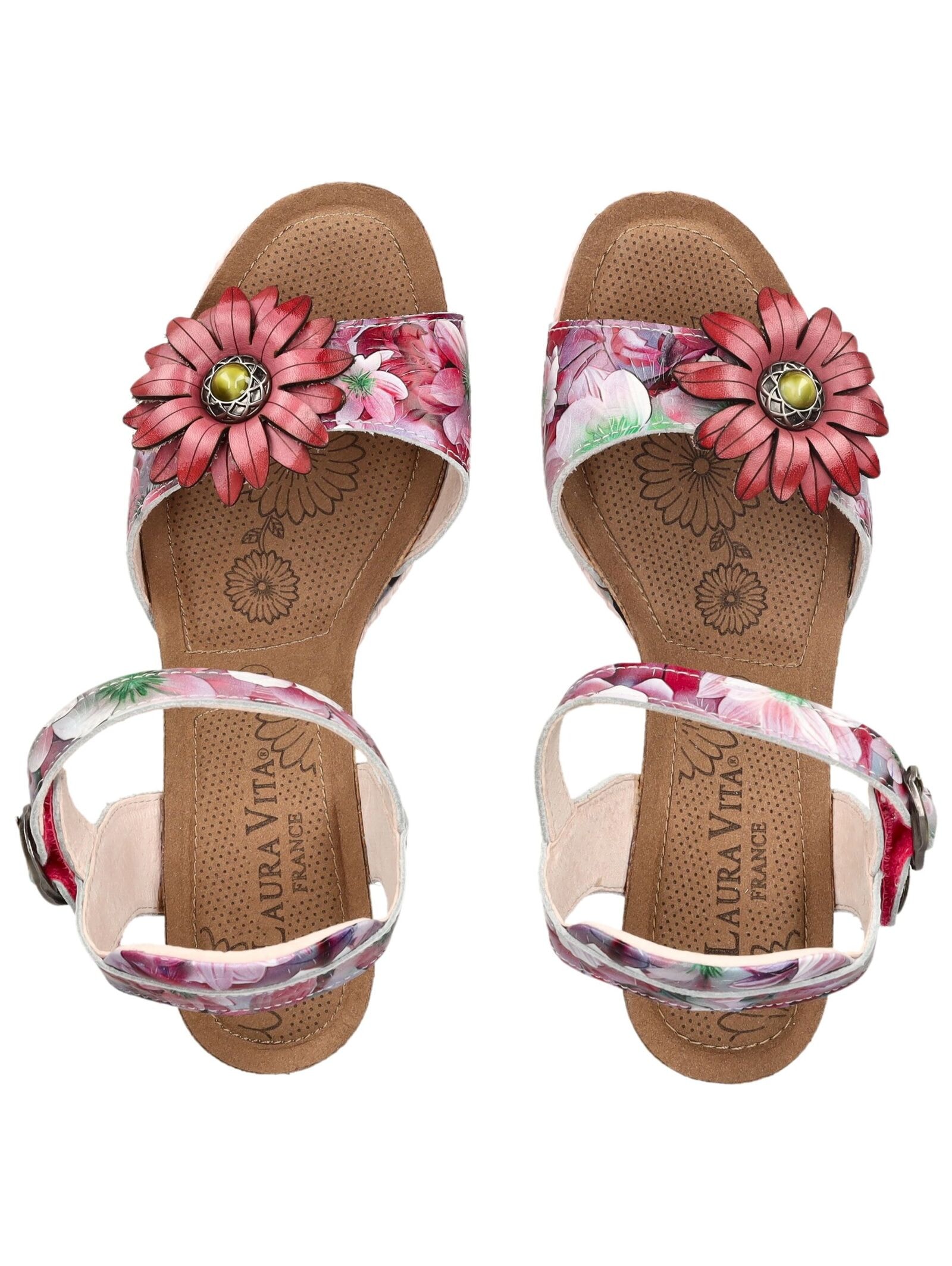 LAURA VITA High-Heel-Sandalette »LAURA VITA Sandalen Leder«