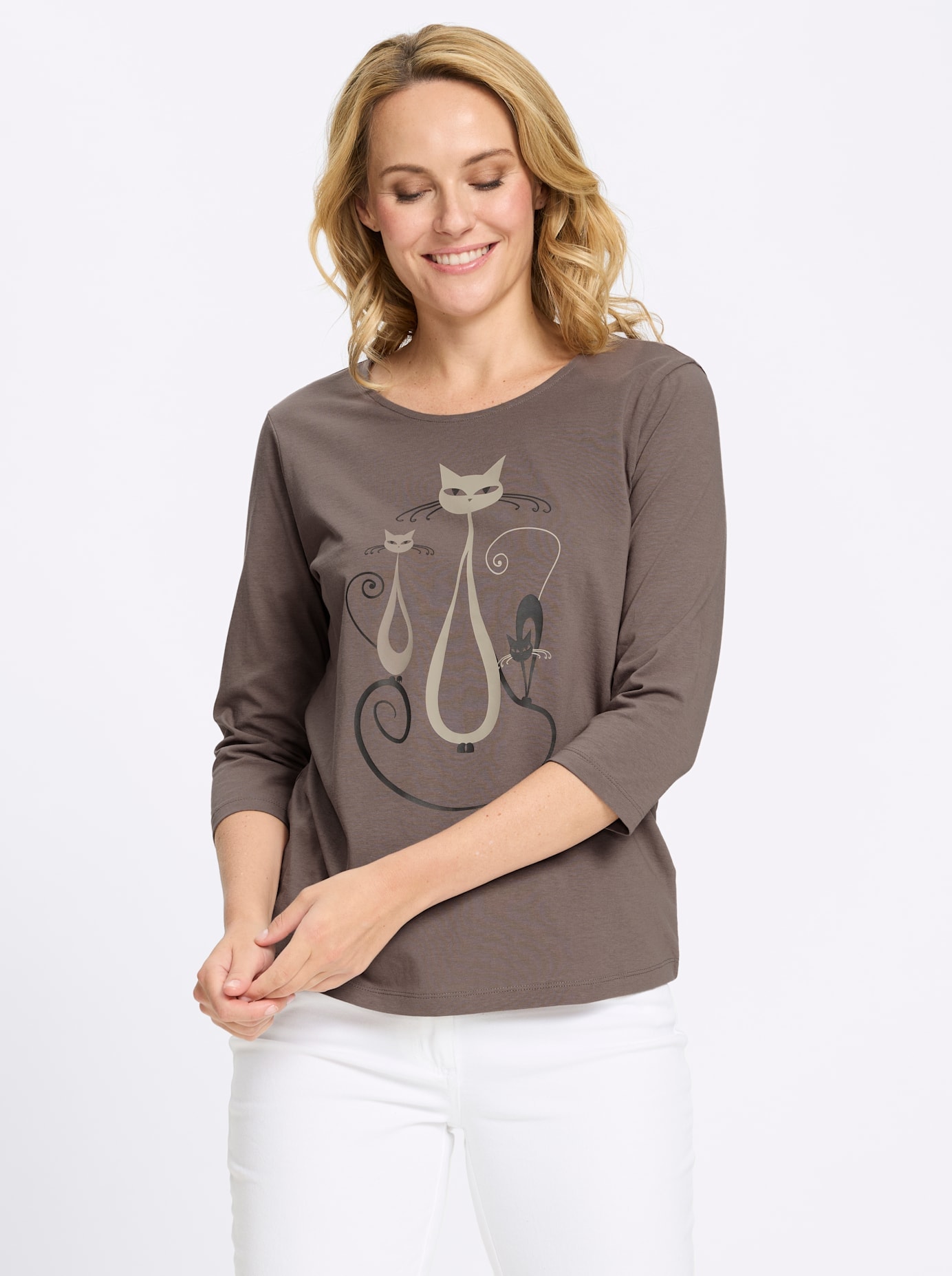 Classic Basics 3/4-Arm-Shirt "Shirt" 1