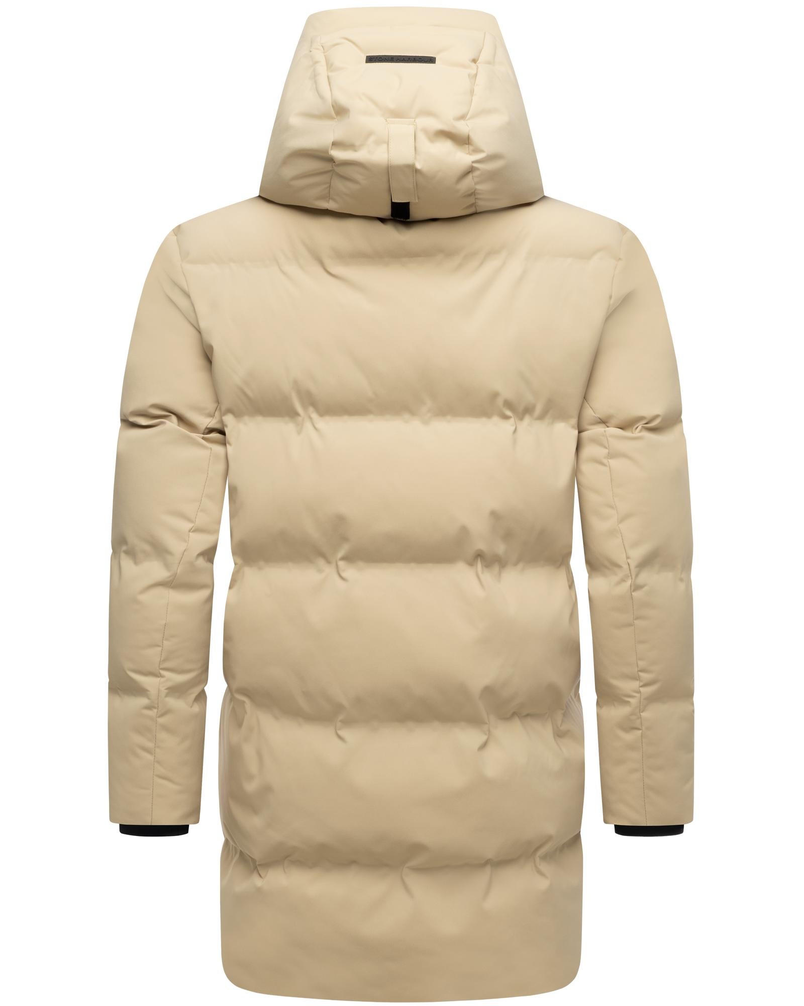 Thumbnail - Stone Harbour Kurzmantel "Darianoo XX" Kurzer Herren Steppmantel mit Kapuze